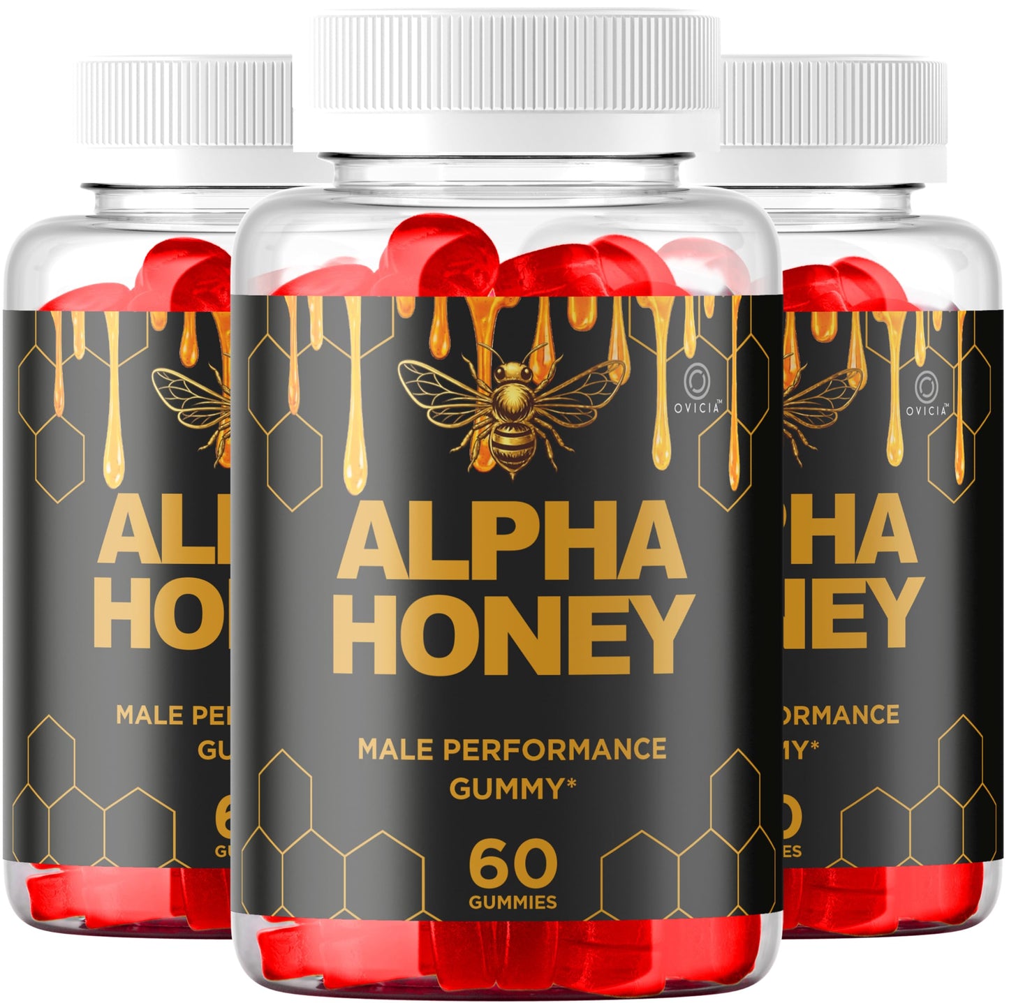 OVICIA Alpha Honey Gummies 180 Gummies