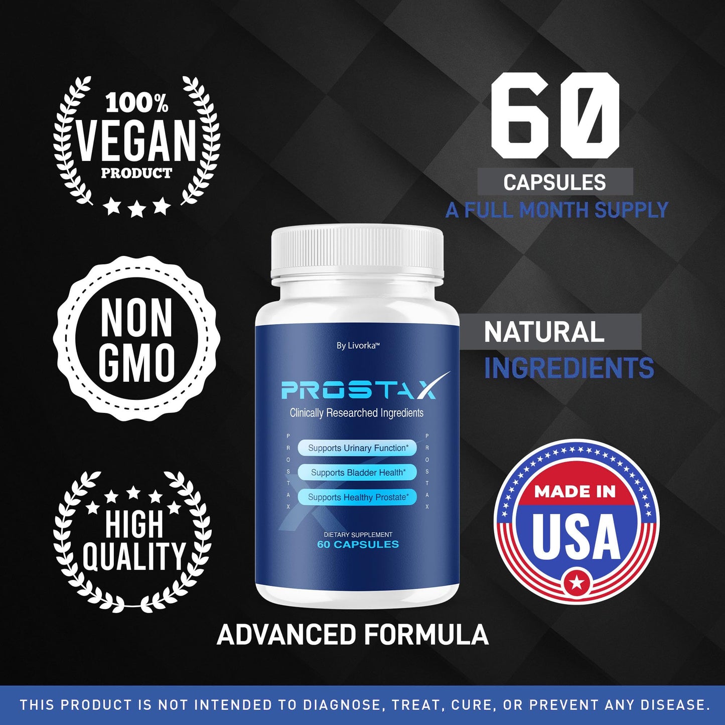LIVORKA ProstaX 180 Capsules