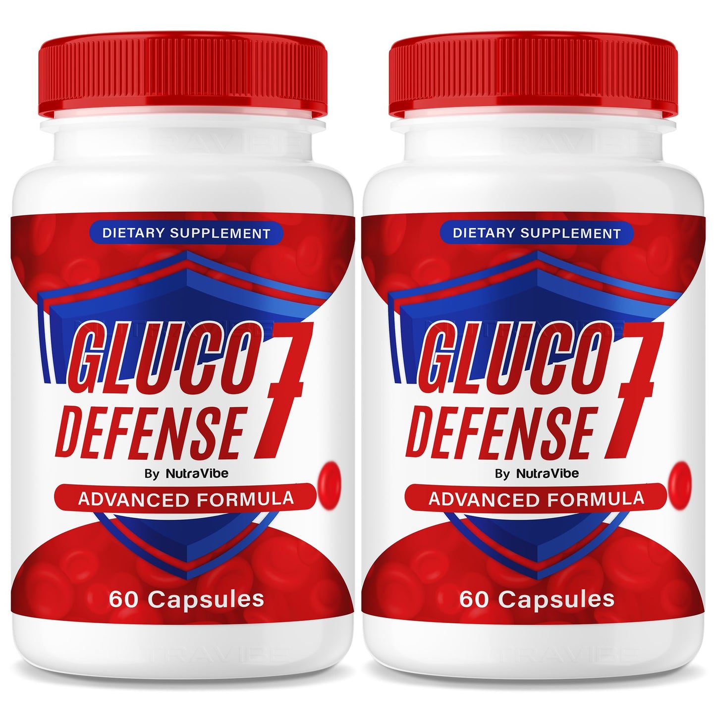 NutraVibe Gluco Defense 7 Defender Formula Capsules 120