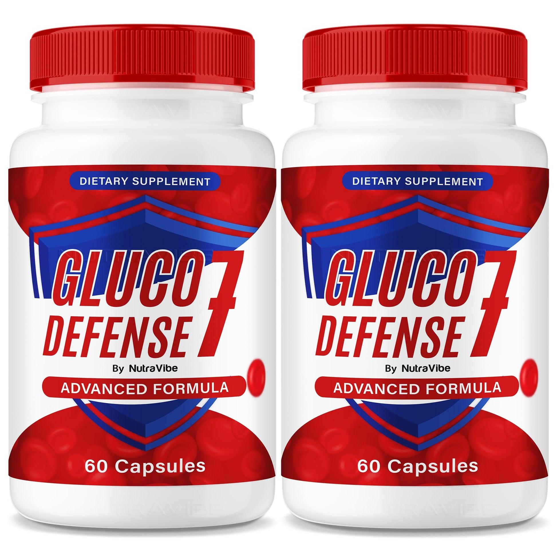 NutraVibe Gluco Defense 7 Defender Formula Capsules 120
