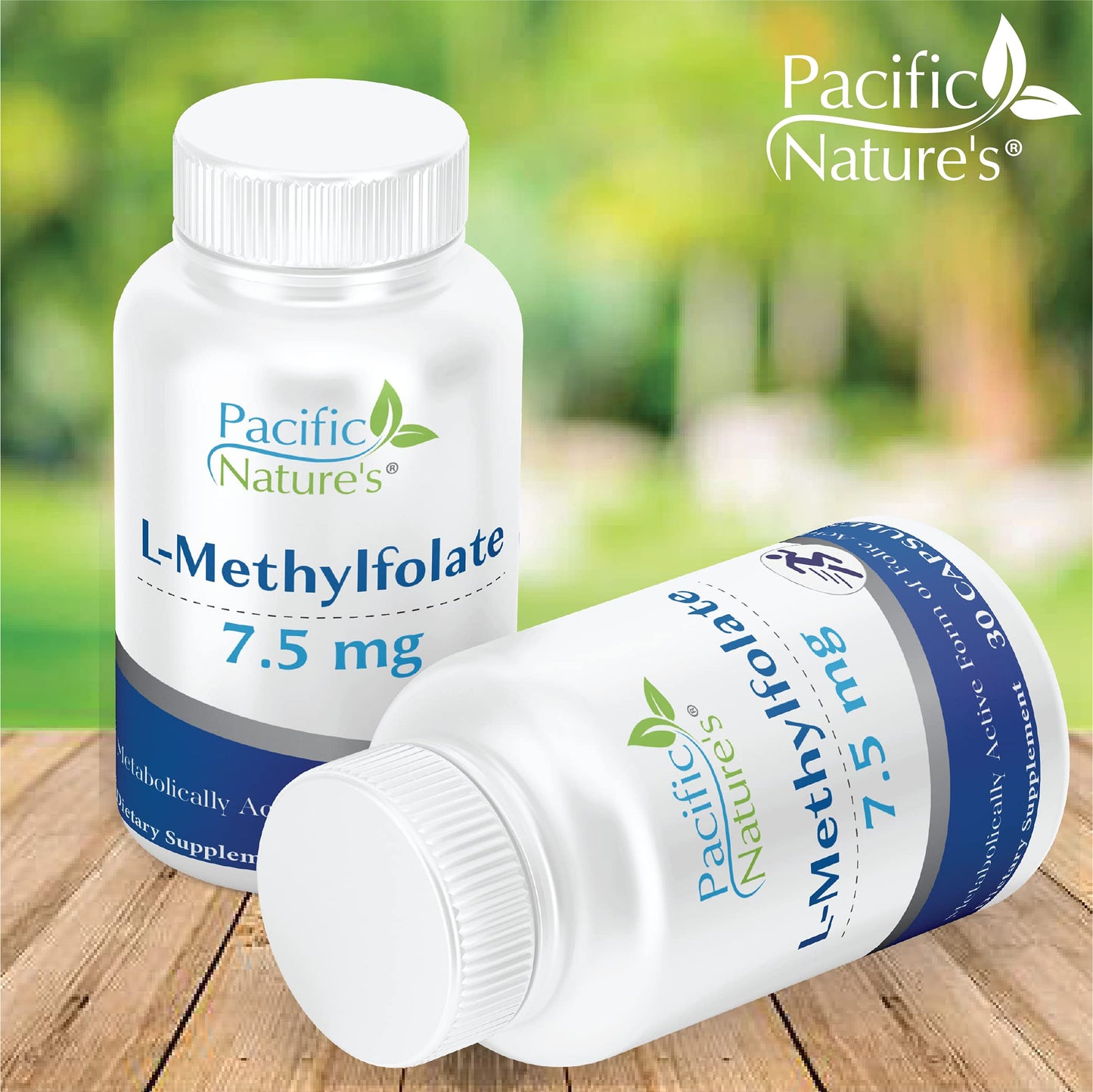 Pacific Nature's L-Methylfolate 7.5mg Capsule, 30 Count