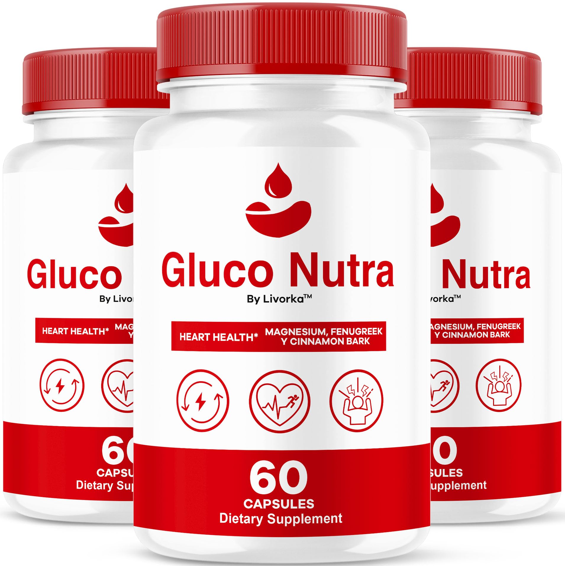 LIVORKA Gluco Nutra 180 Capsules