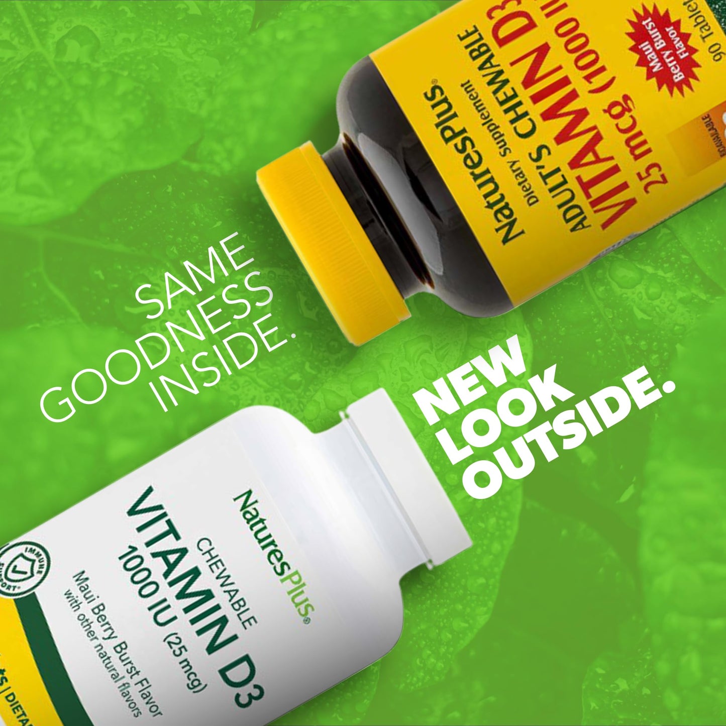 NaturesPlus Vitamin D3 1000 IU Gummy 90