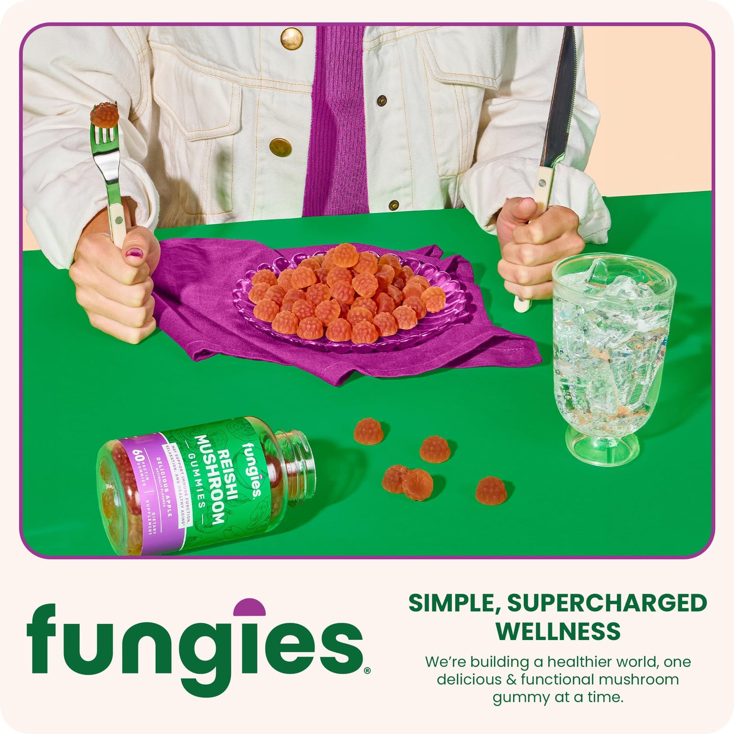 Fungies Reishi Mushroom Gummies 60 Count