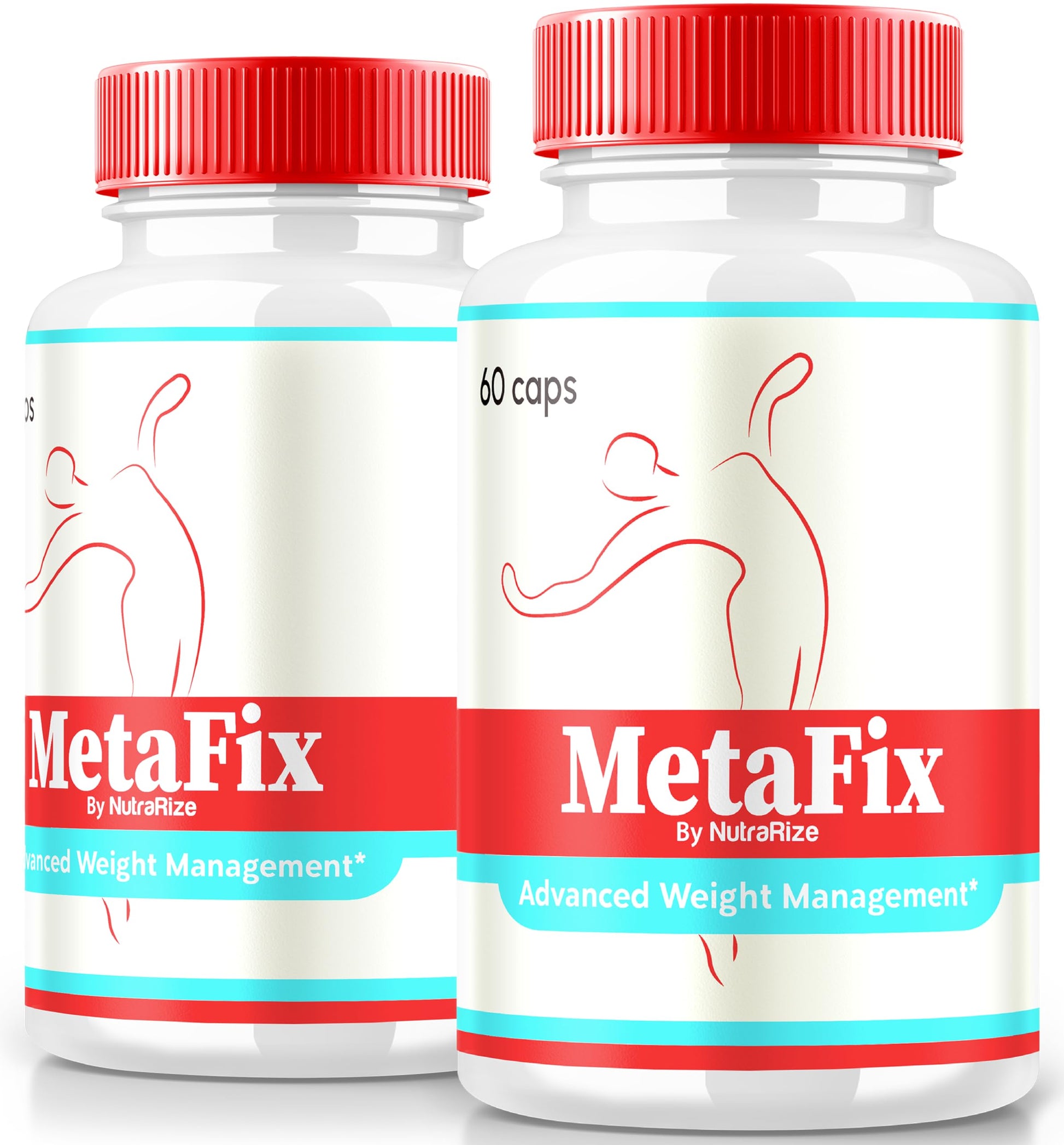NutraRize Metafix Capsules, Maximum Strength Formula for A Fit and Healthy Body, 120 Capsules