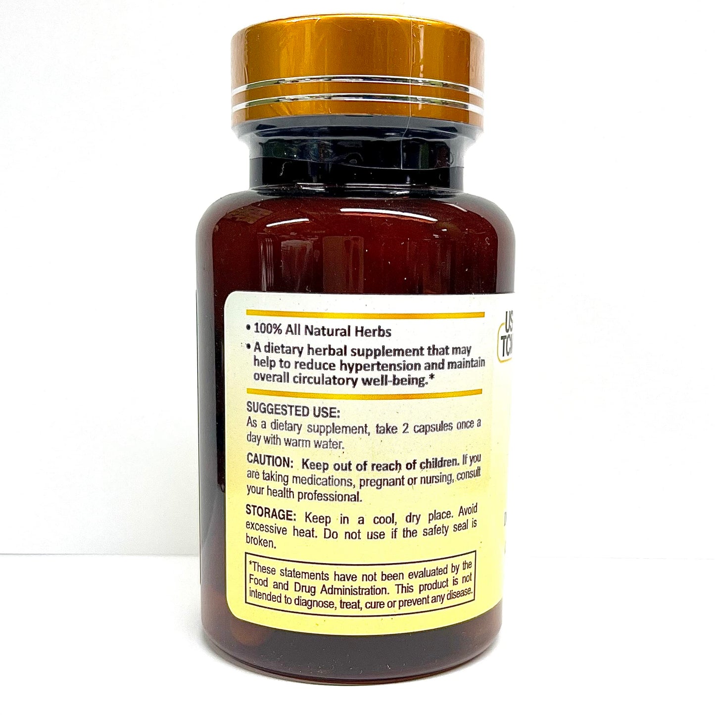 USTCM Dogbane Hawthorn Capsules 1 Count