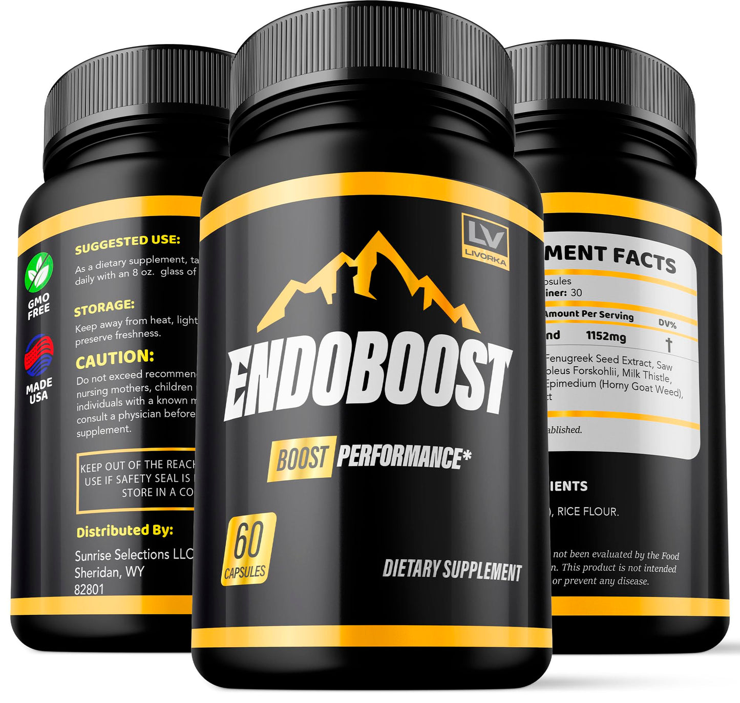 LIVORKA EndoBoost Pills Capsule 300 Capsules