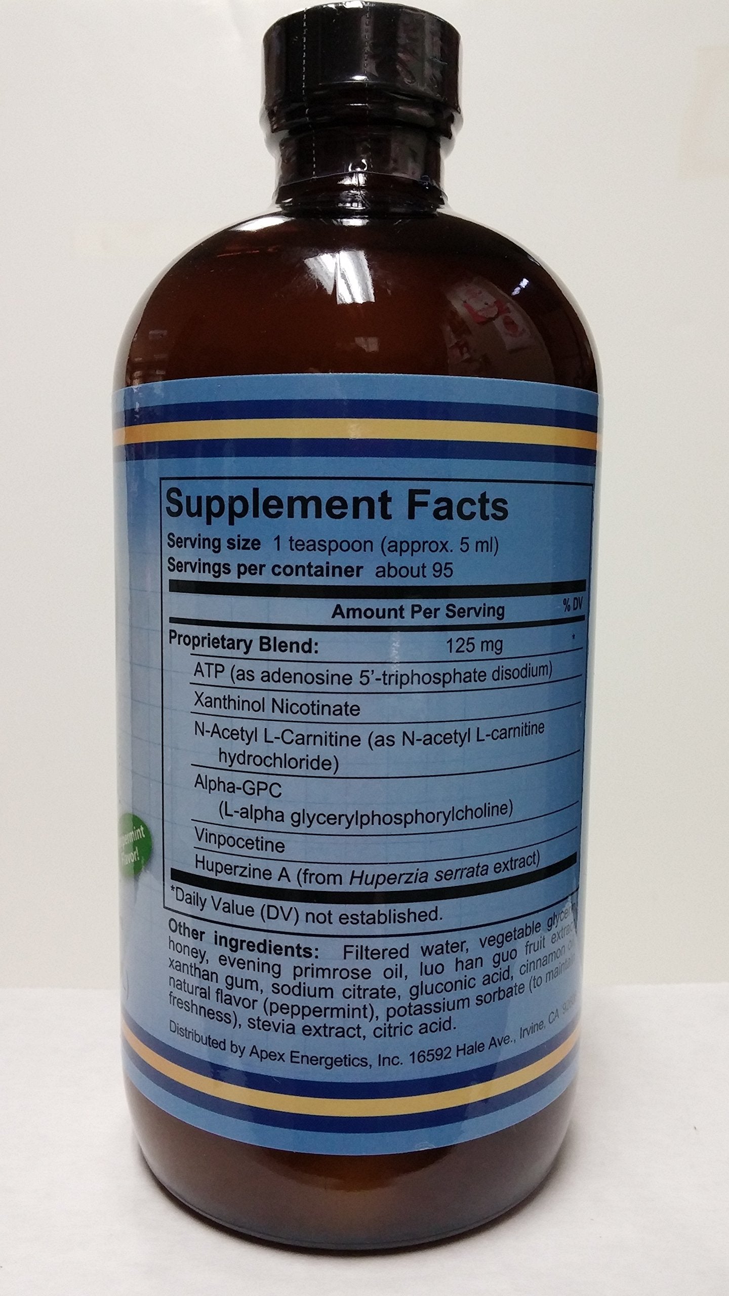 Apex Energetics K-62 Nitric Balance Capsule, 16-Count