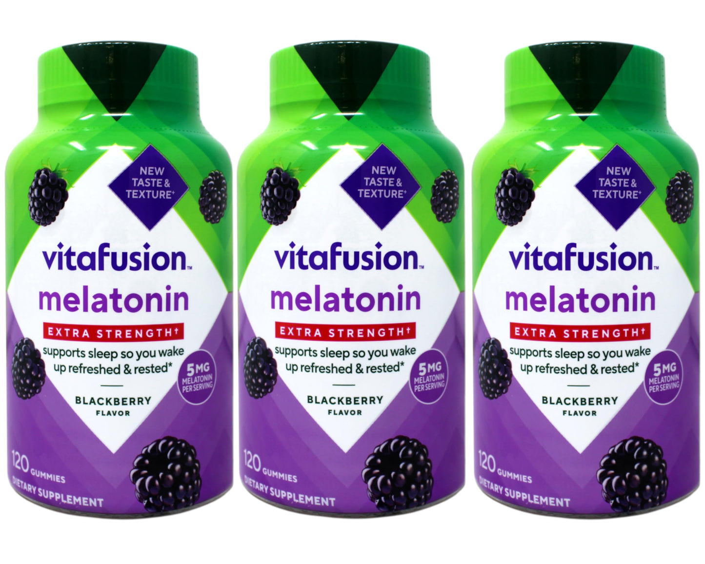 Vitafusion Melatonin Extra Strength 5mg Gummies, 360 Count