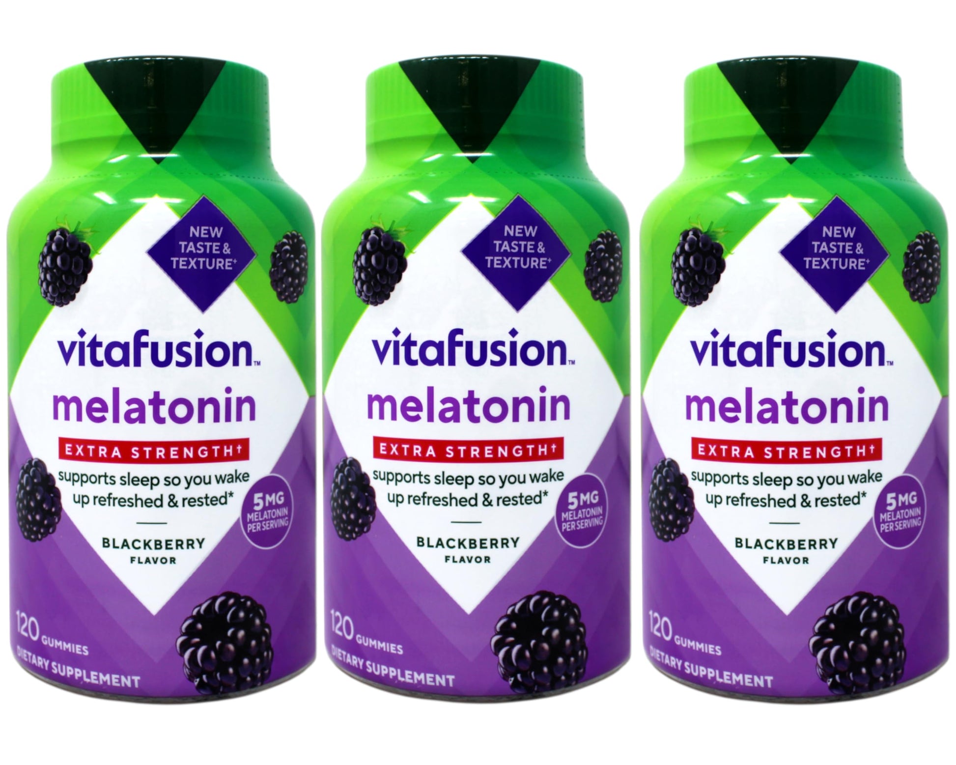 Vitafusion Melatonin Extra Strength 5mg Gummies, 360 Count