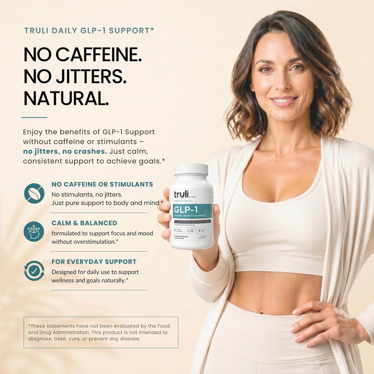 TxCB GLP-1 Supplement for Women & Men – GLP1 Daily Wellness, Appetite & Weight Management Support – Non-Stimulant Capsules, 60 Capsules