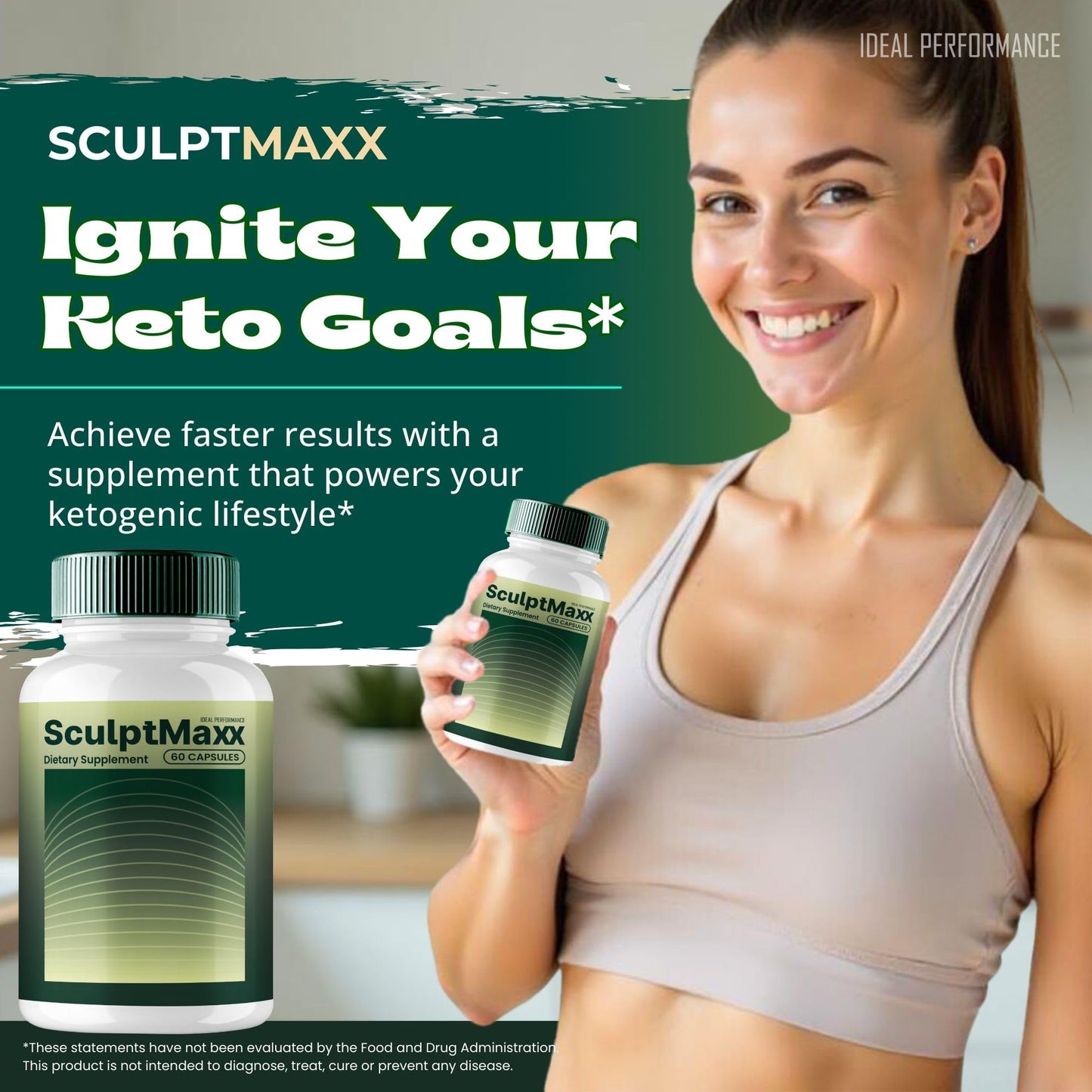 Ideal Performance SculptMaxx Capsule 60 Count