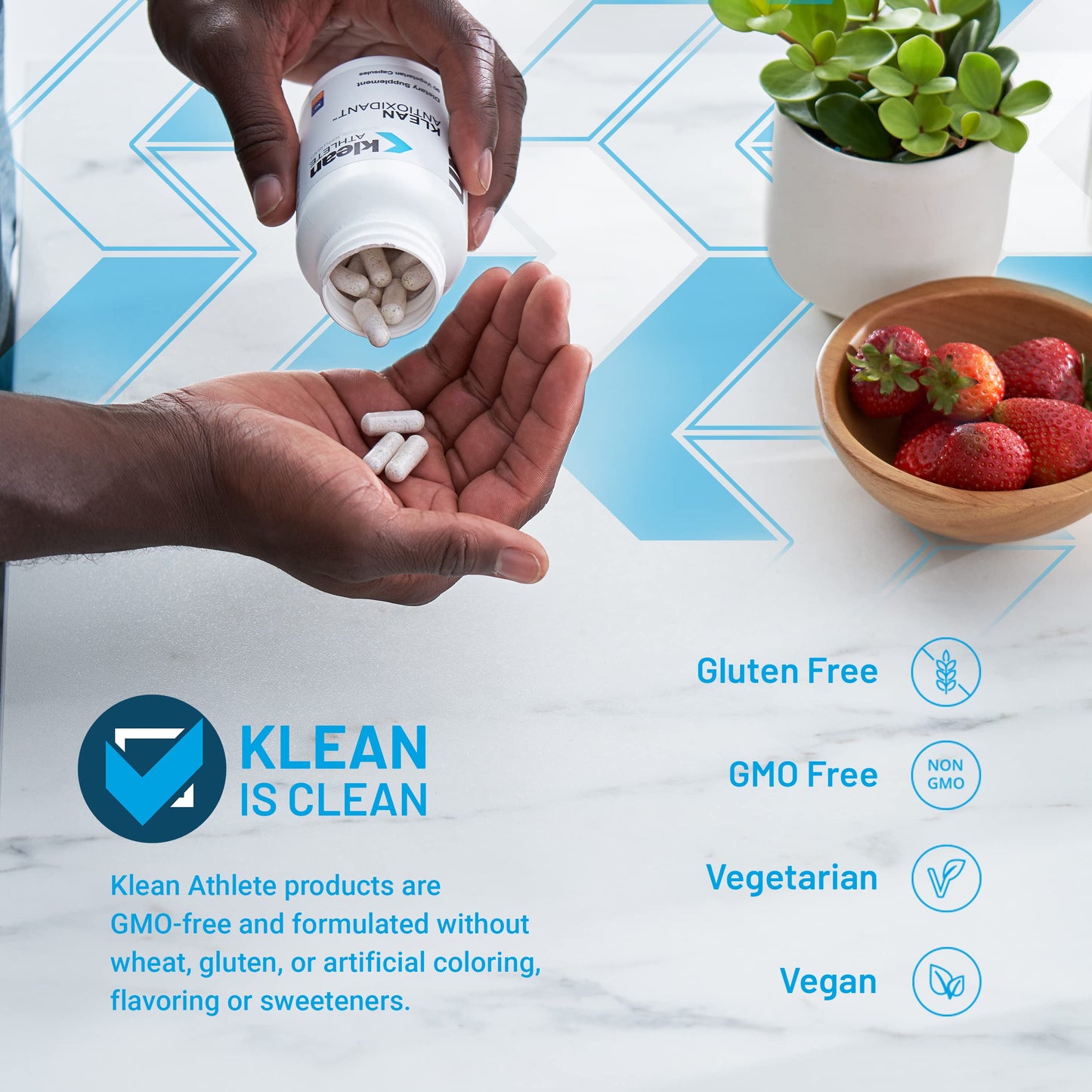 Klean Athlete Klean Antioxidant Capsule 90 Count