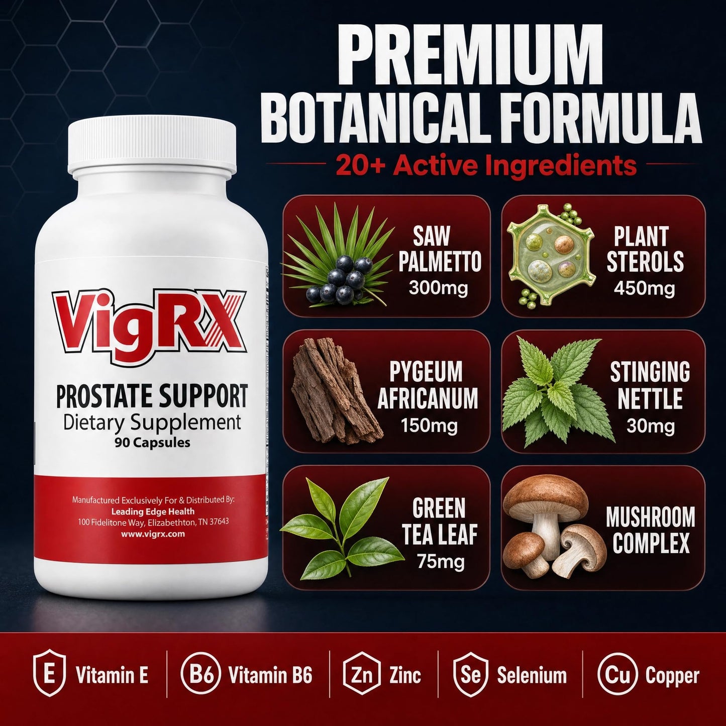 VigRX Prostate Support Supplement 90 Capsules
