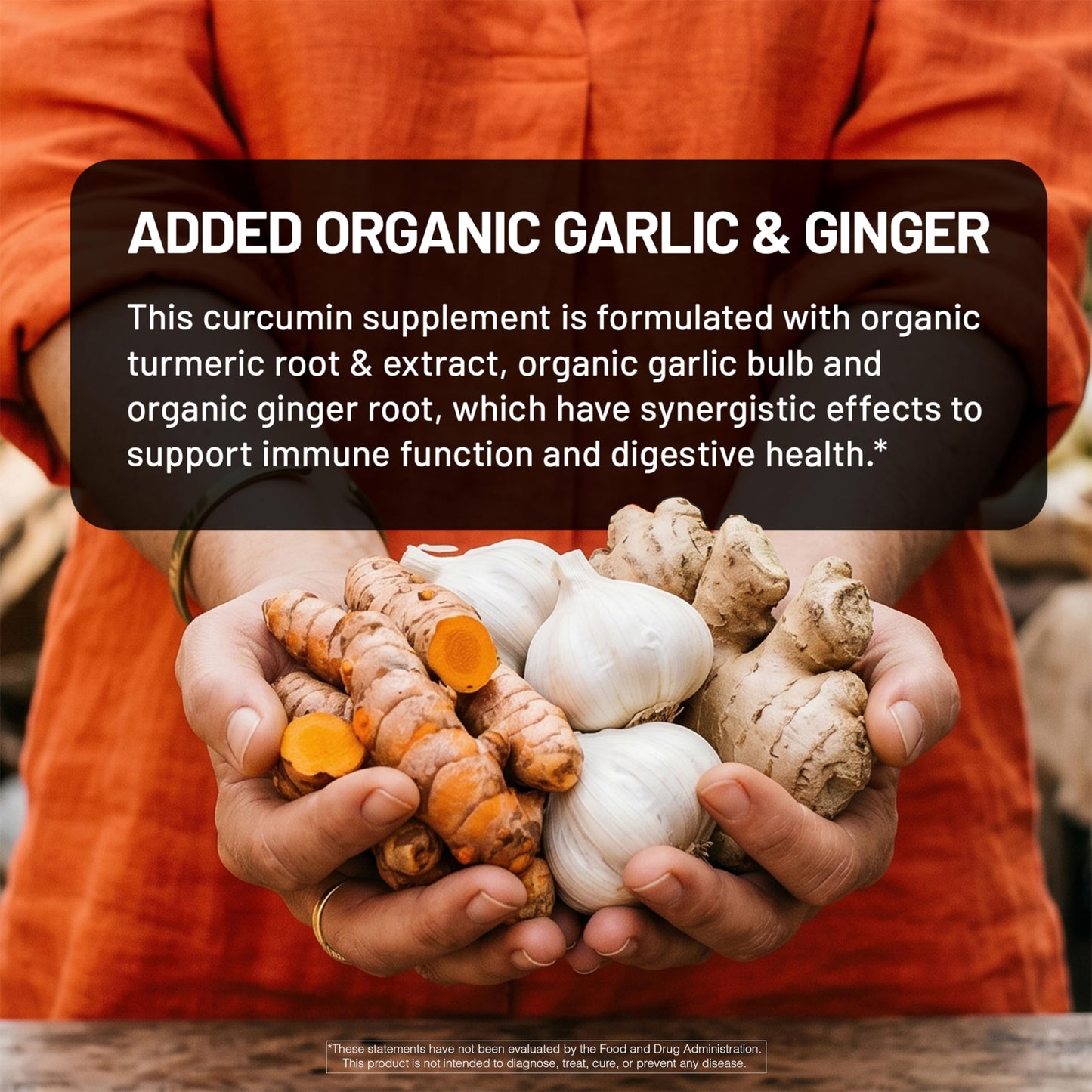 NatureWise Turmeric Garlic + Ginger with BioPerine Black Pepper Extract Capsule, 120 Capsules