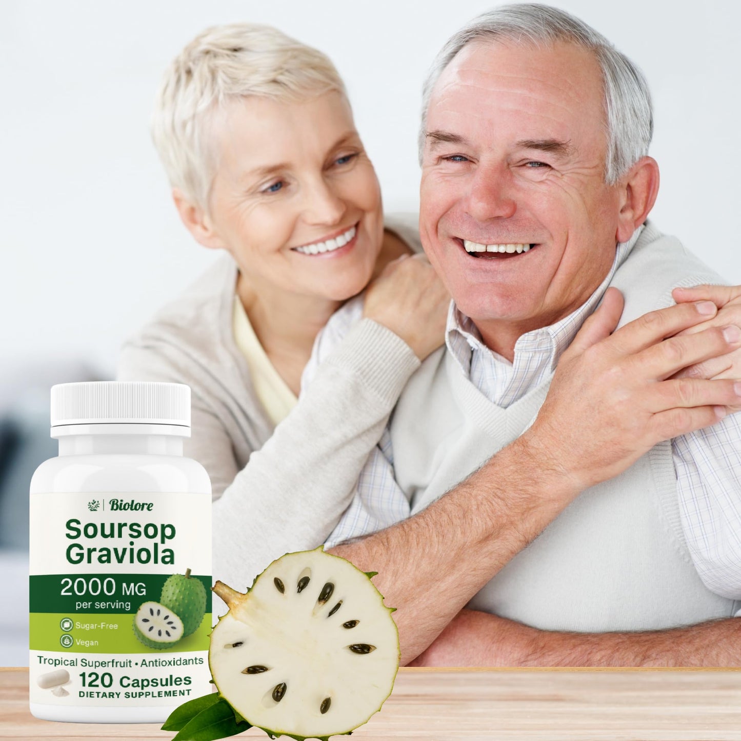 Biolore Pure Soursop Graviola 120 Capsules