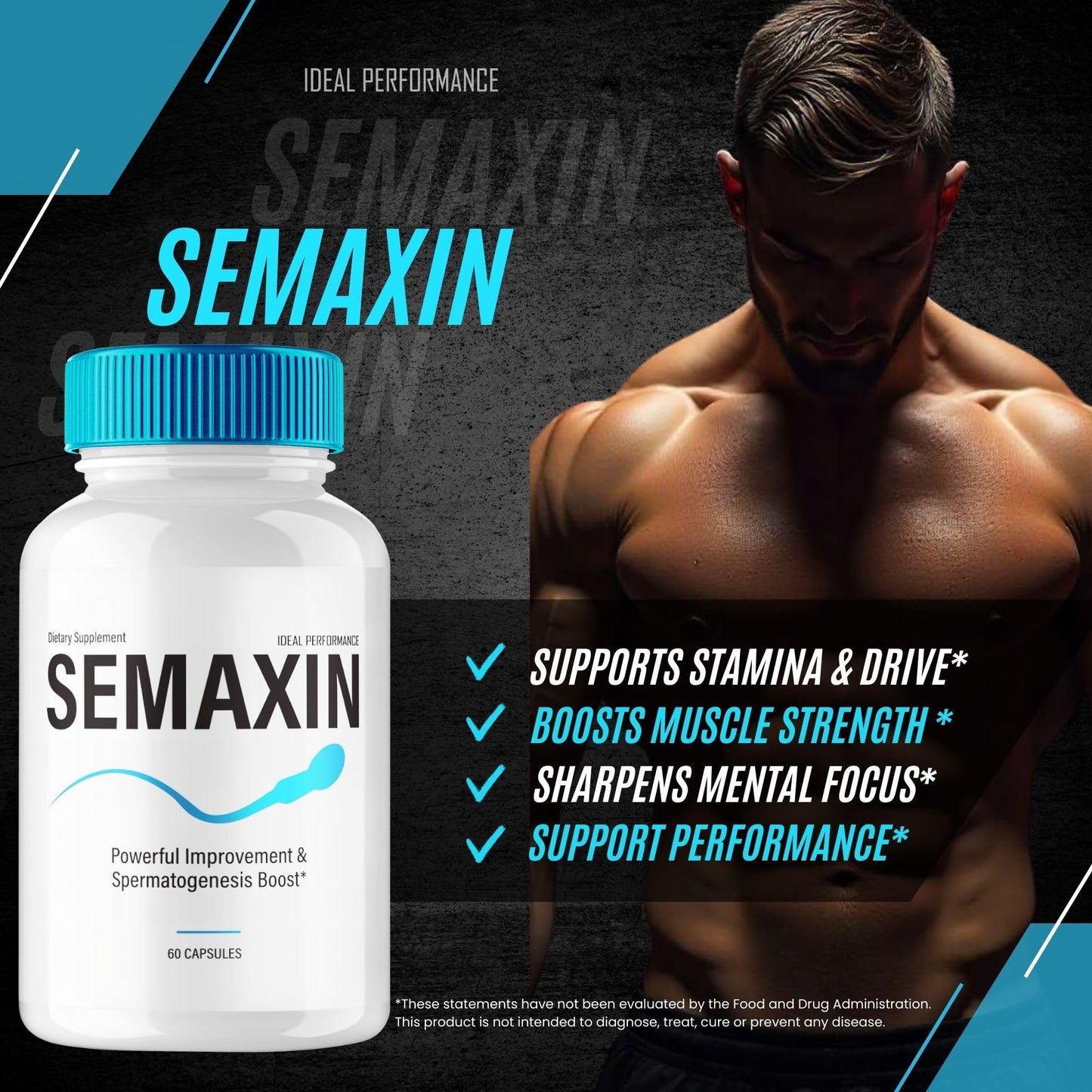 IDEAL PERFORMANCE Semaxin Capsule, 120 Capsules
