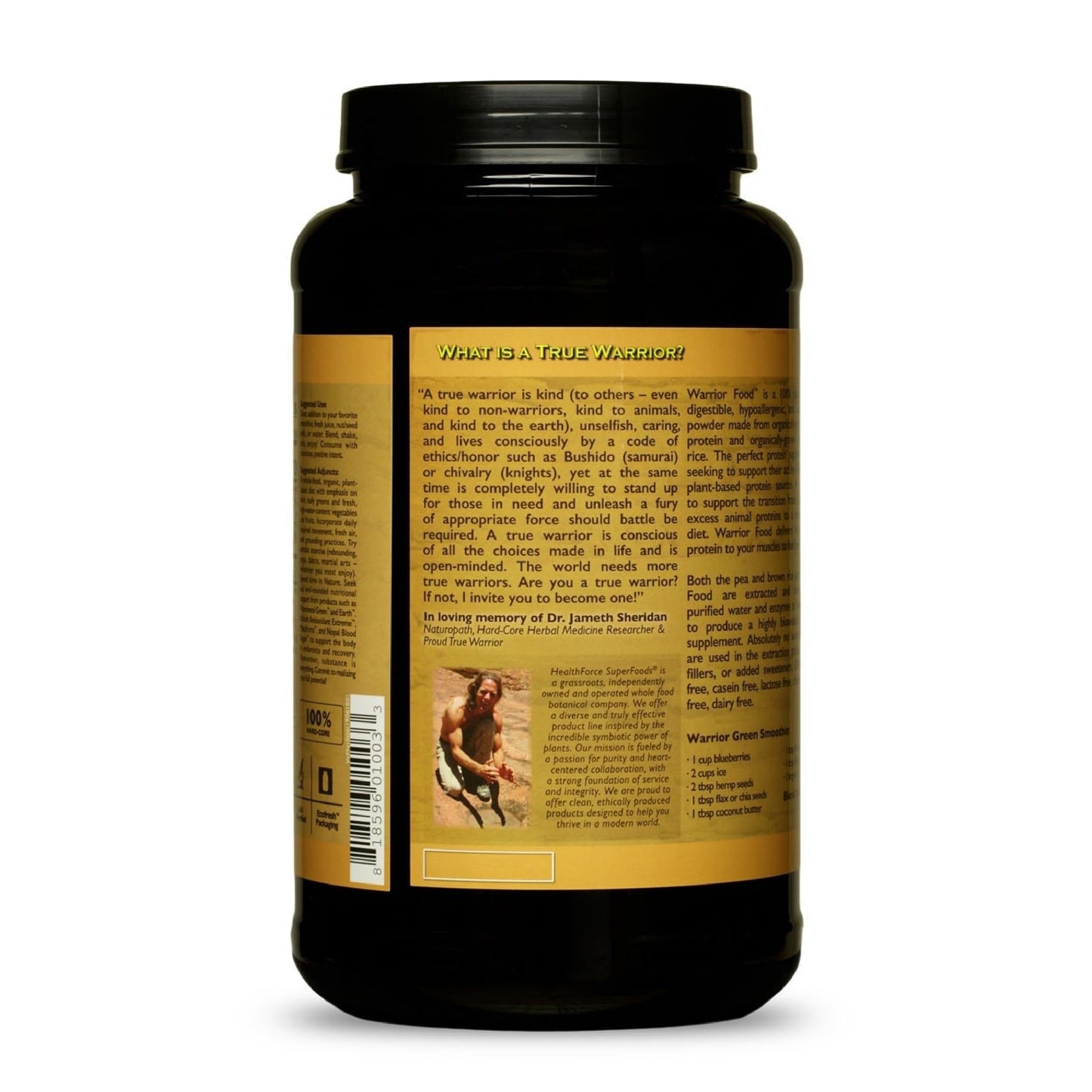 HEALTHFORCE SUPERFOODS Warrior Food Natural Protein Powder Powder 35.2 oz