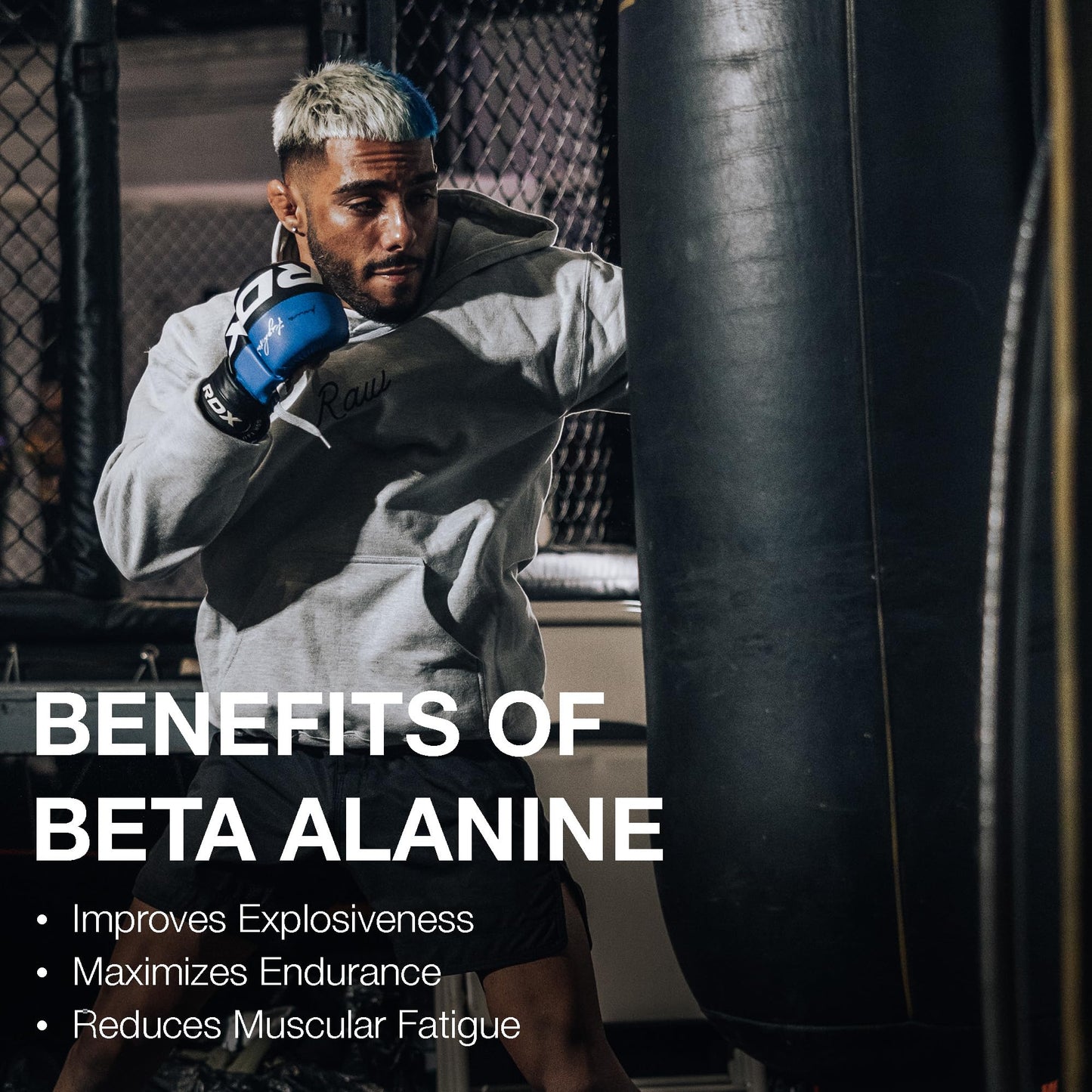 RAW Beta Alanine Powder 1 oz (Pack of 1)