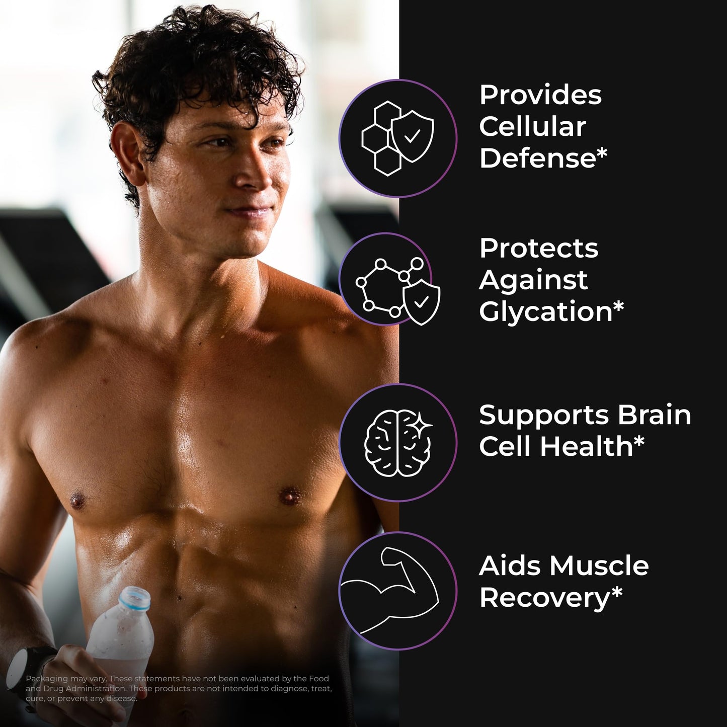 RAW Synergies Carnosine Capsules 60 Capsules