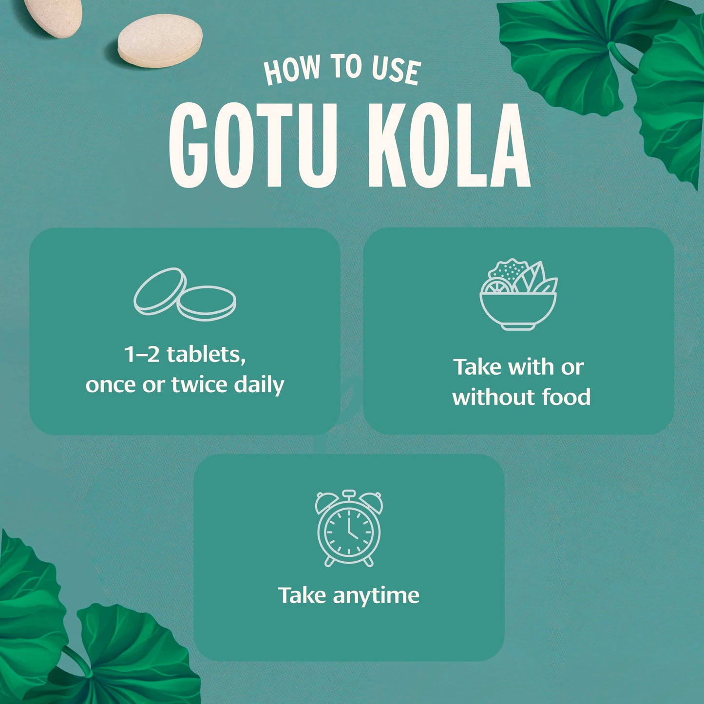 Banyan Botanicals Gotu Kola Tablets, 90 Tablets
