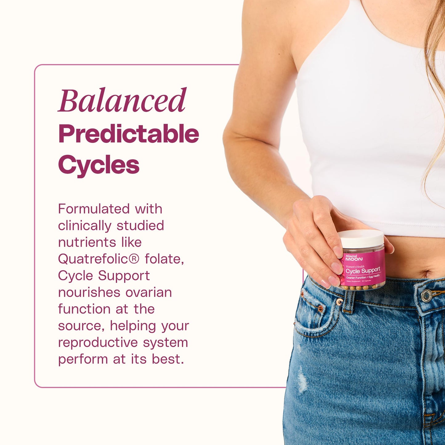 Mineral Moon Premium Cycle Support Capsule, 1 Count