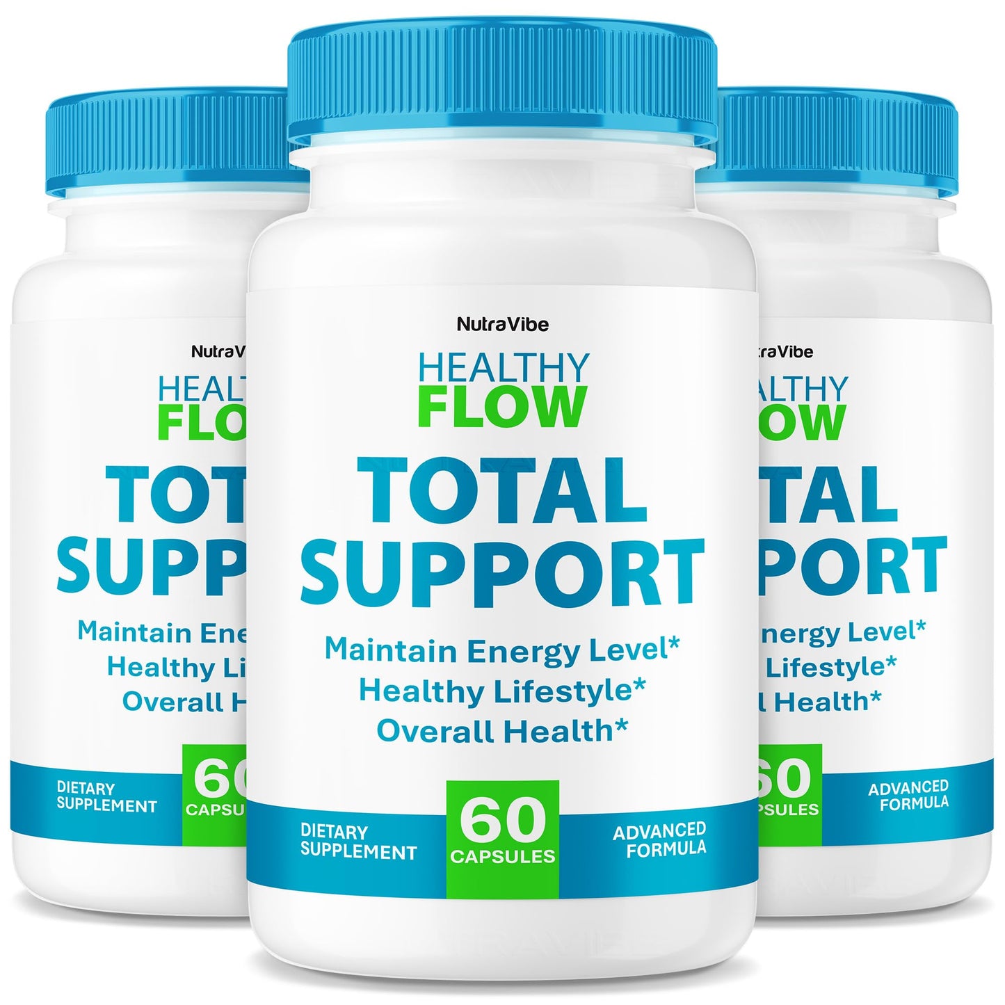 NutraVibe Healthy Flow Blood Support Capsules, 180 Capsules