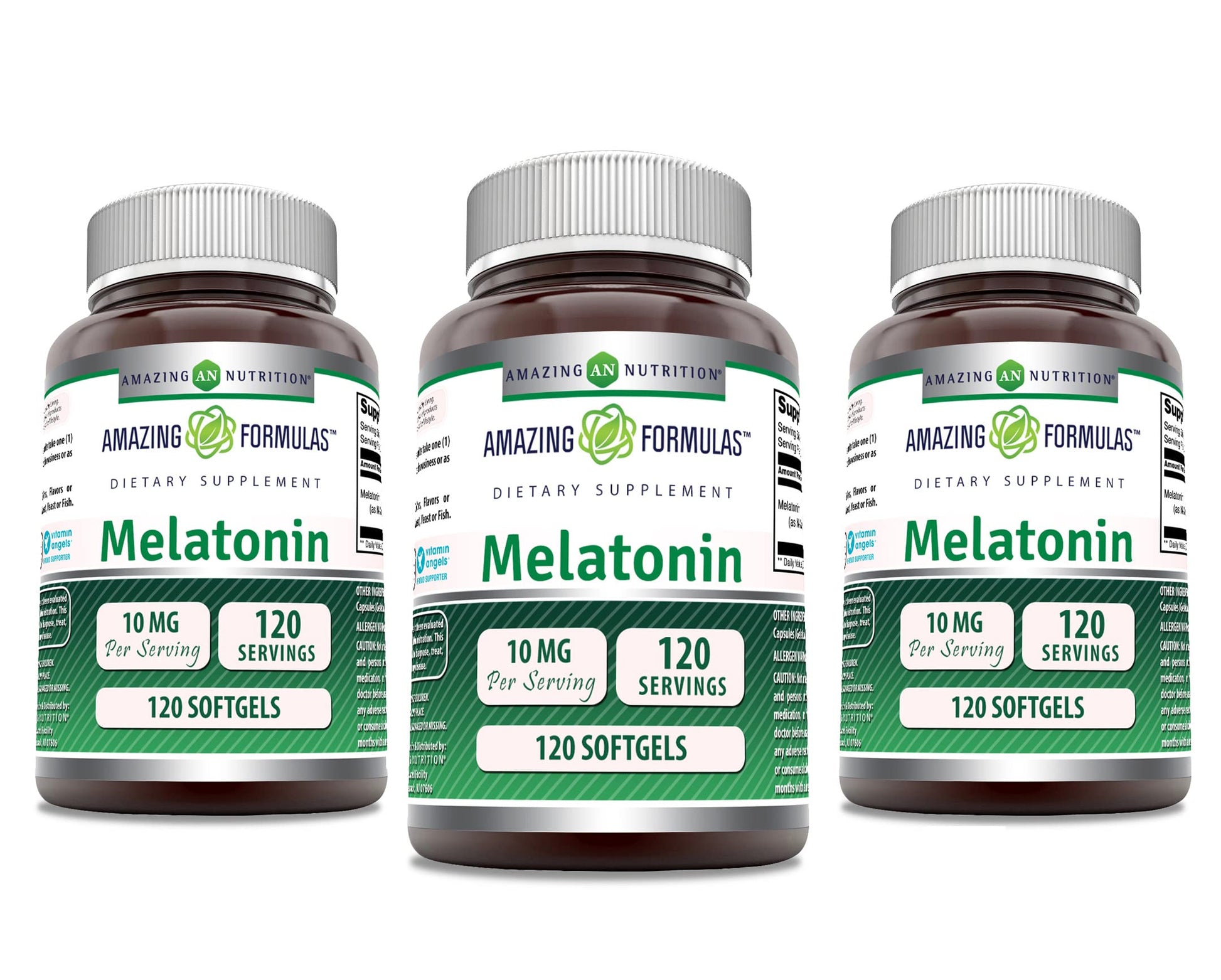 Amazing Nutrition Melatonin 10 mg Softgels 360 Count