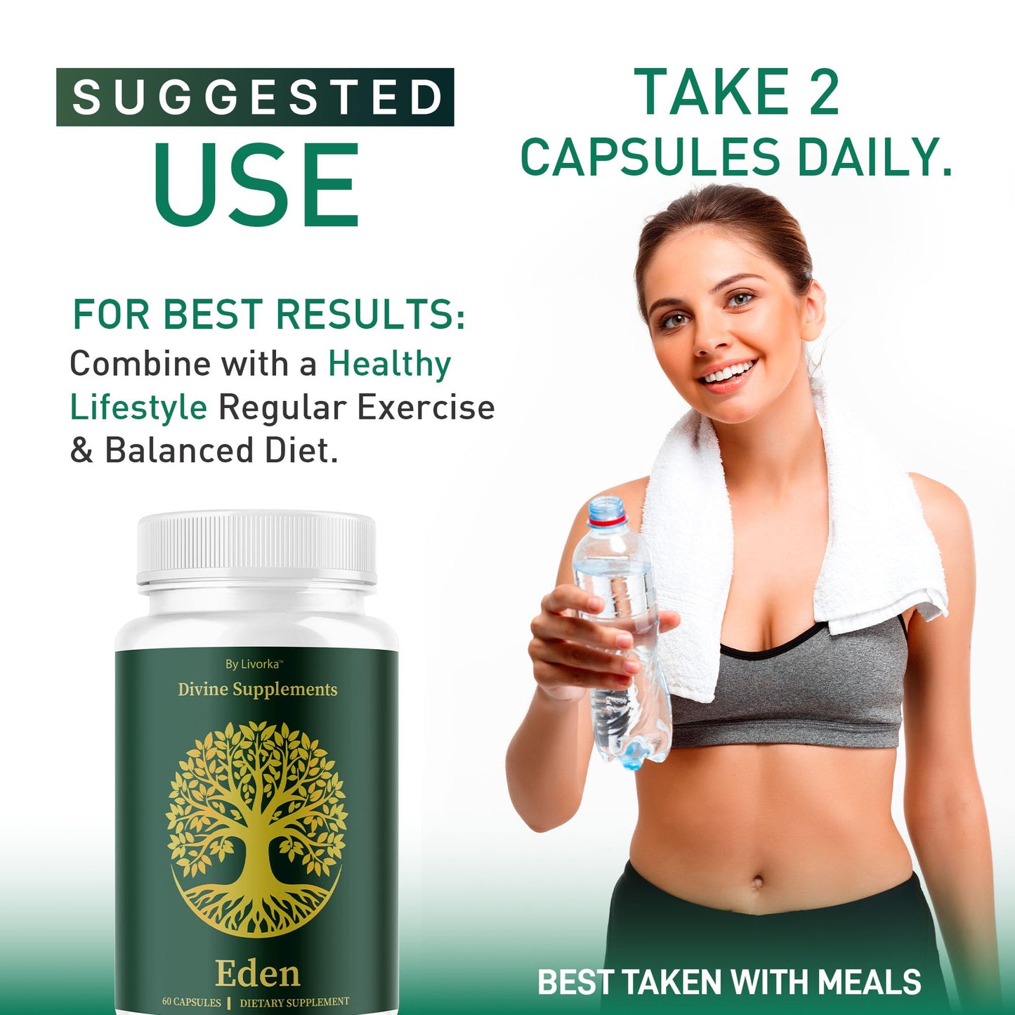 LIVORKA Eden Capsules, 300 Capsules