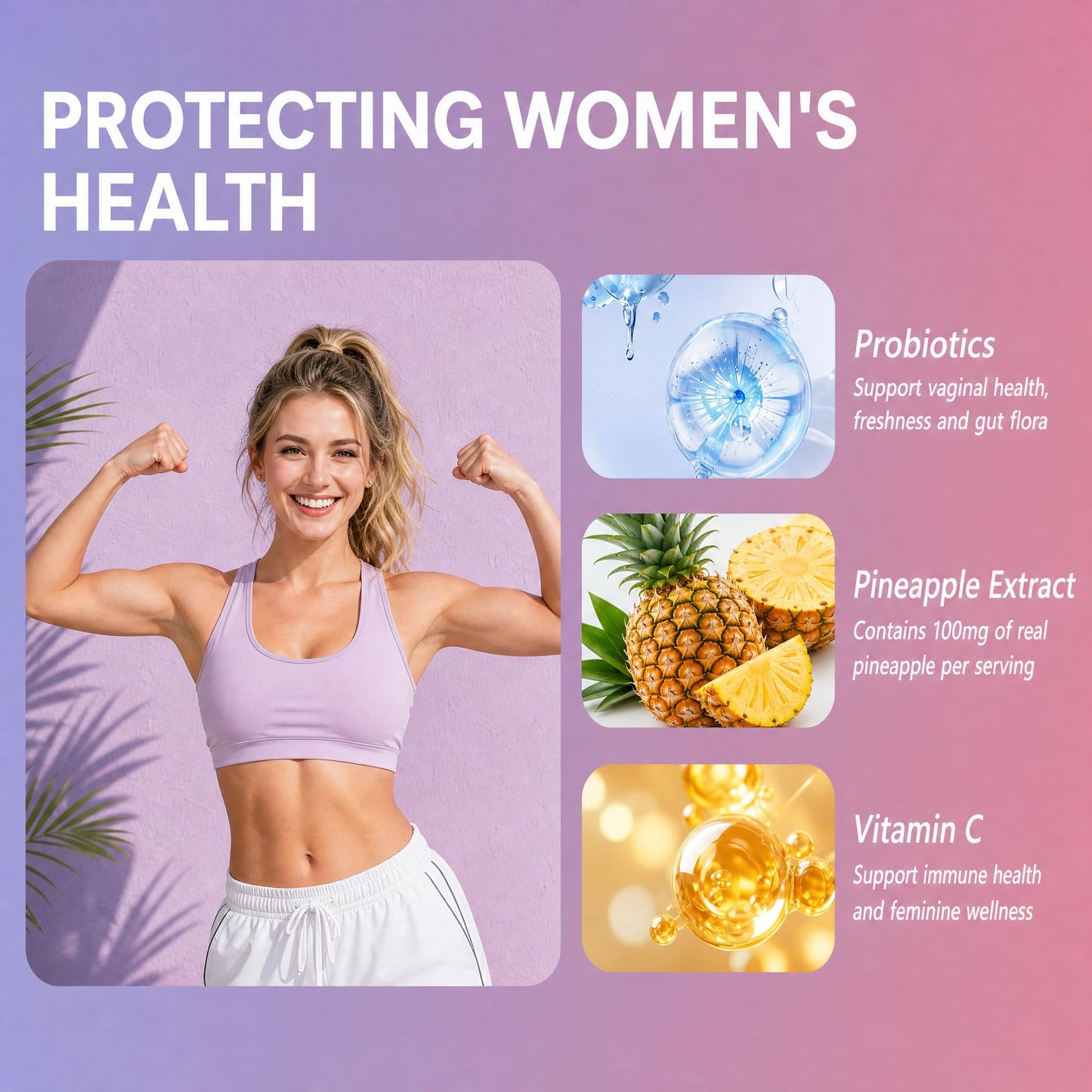 Umizze Feminine Balance Gummy, 60 Count