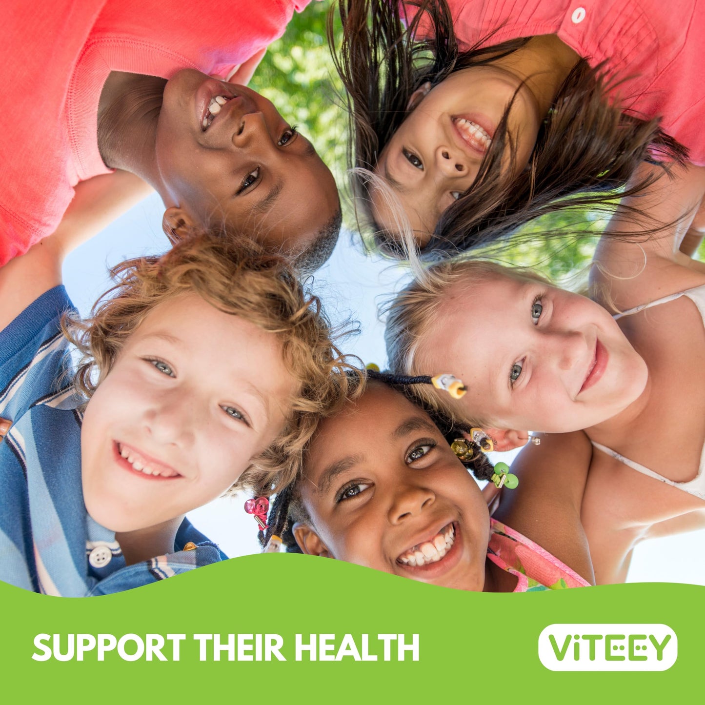 Viteey Kids Multivitamin Gummies with Probiotics - 8-1 Kids Vitamins Gummy 60 Count