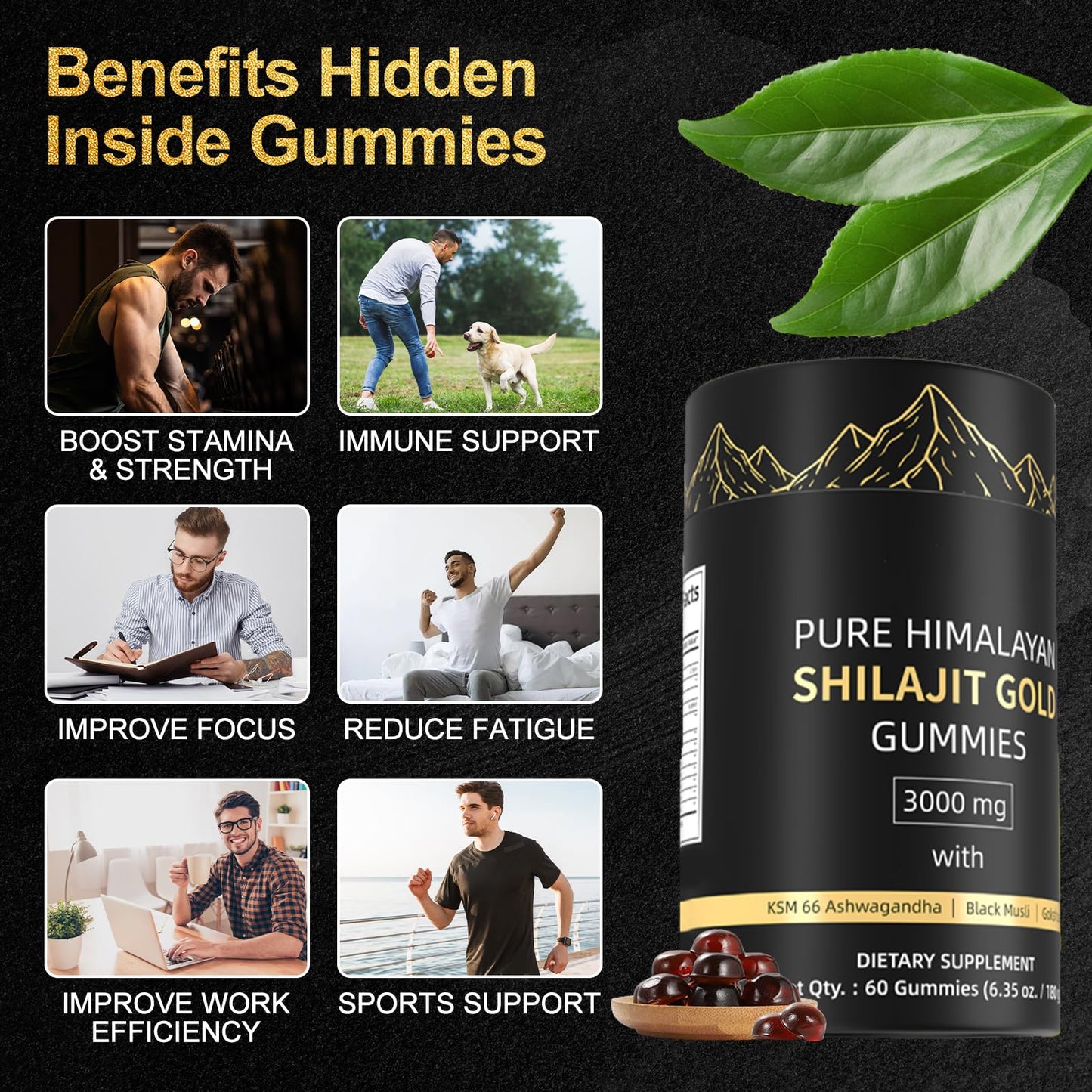 Craftmetal Shilajit Gummies 60 Count