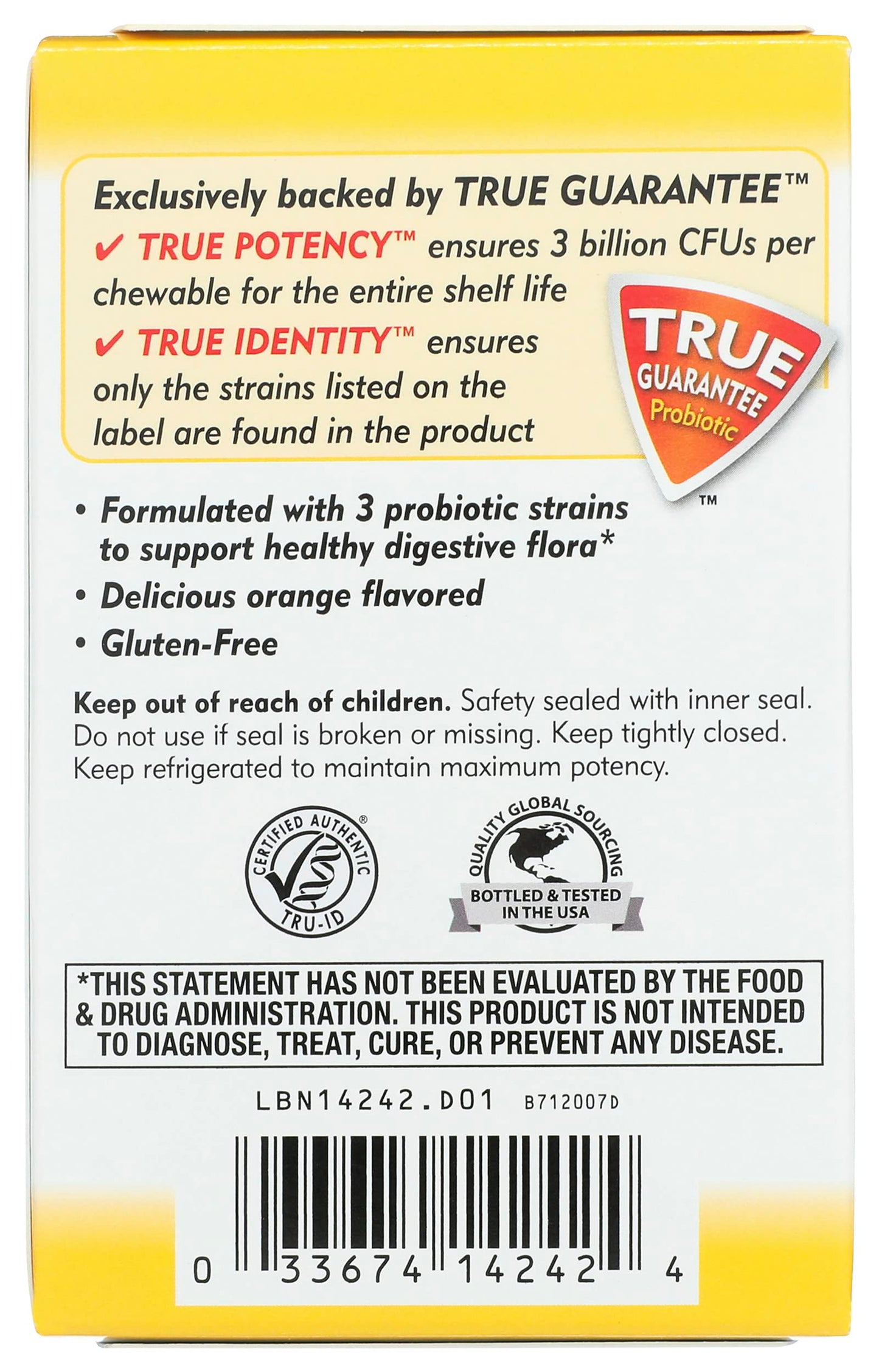 Nature's Way Primadophilus Kids Probiotic Chewables 30 Count
