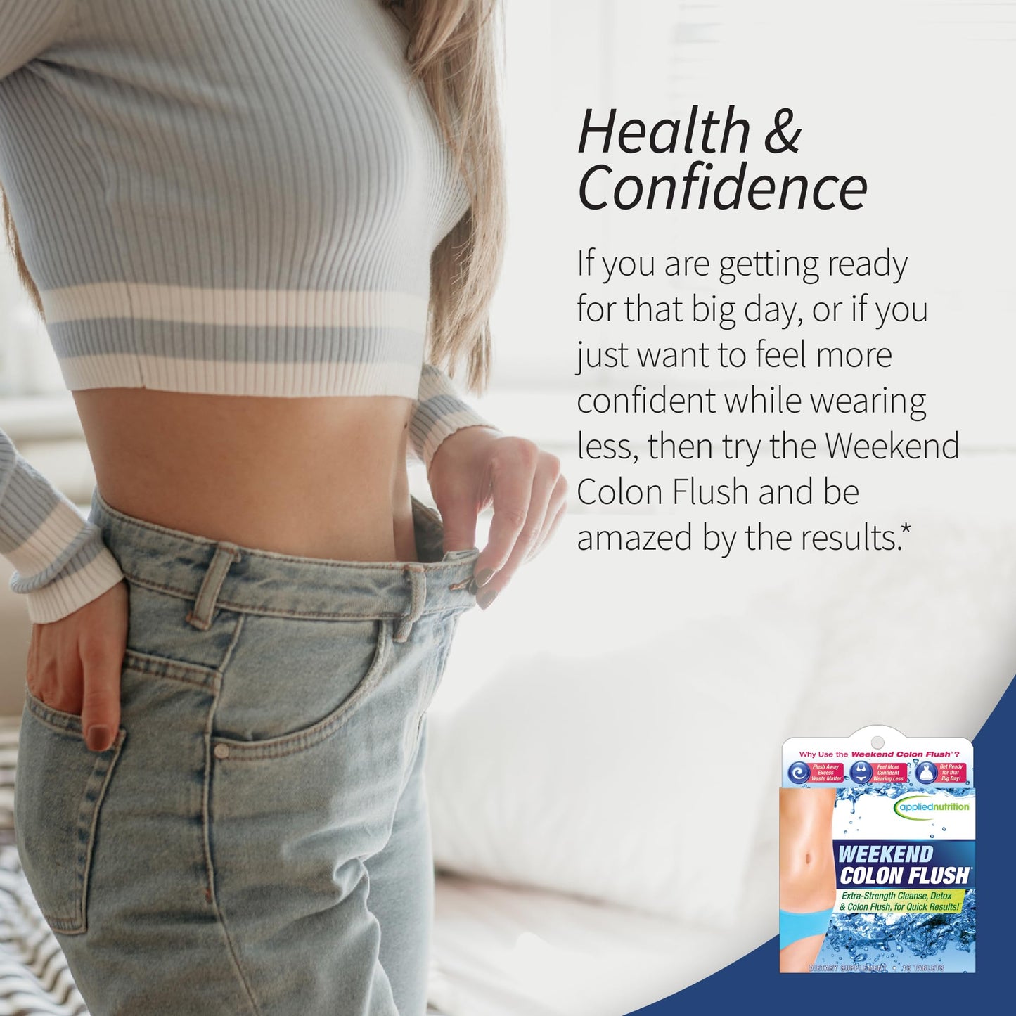 Applied Nutrition Weekend Colon Flush Tablet 32 Tablets