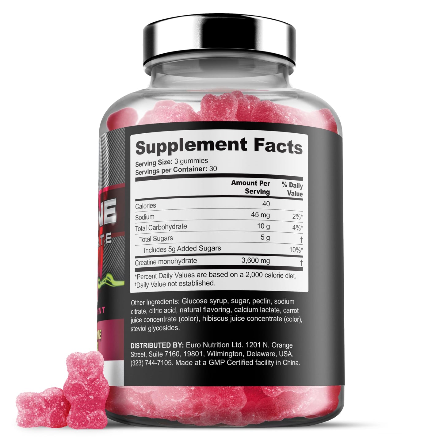 Iron Labs Nutrition Muscle Gummy Bundle - Creatine Monohydrate Gummies & Testo Gummies for Men, Chewable, 150 Count