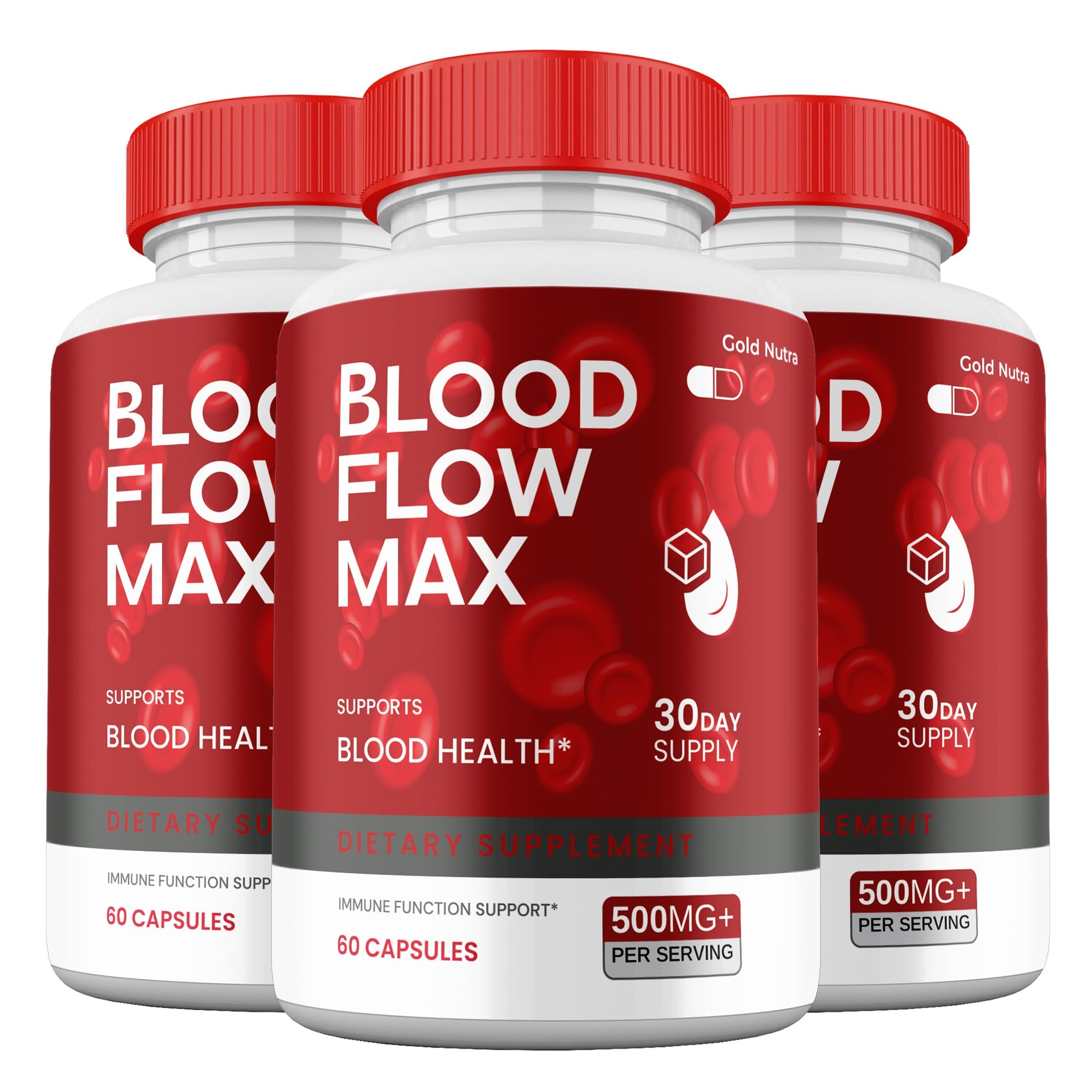 Gold Nutra Blood Flow Max Capsule 3-Pack