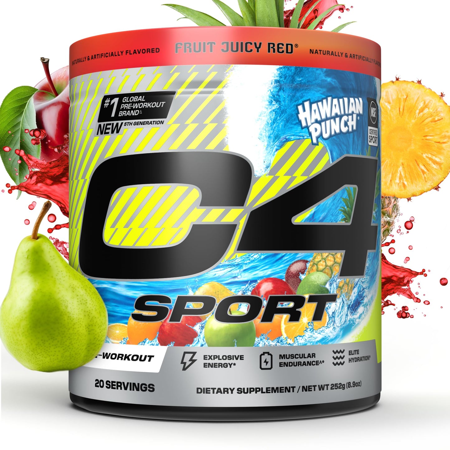 C4 Sport Pre Workout Powder 8.61 oz