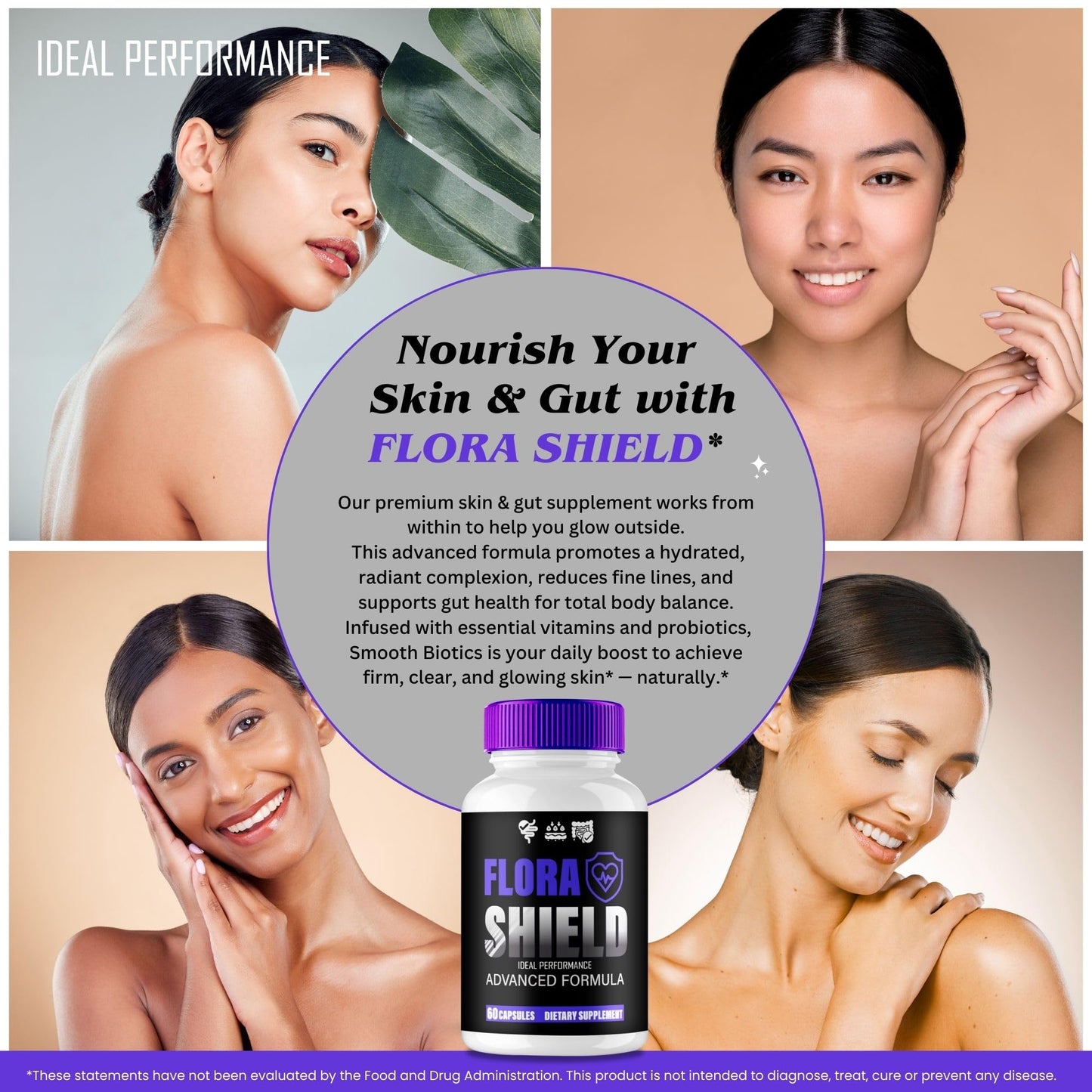 Ideal Performance Flora Shield Capsule 120 Count