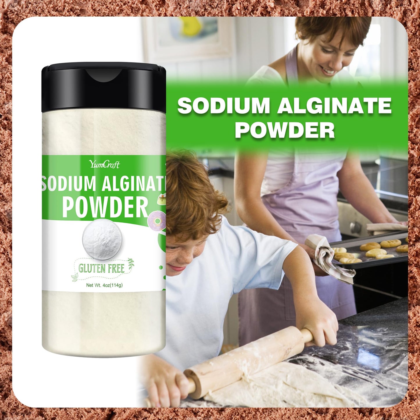 YumCraft Sodium Alginate Powder 4