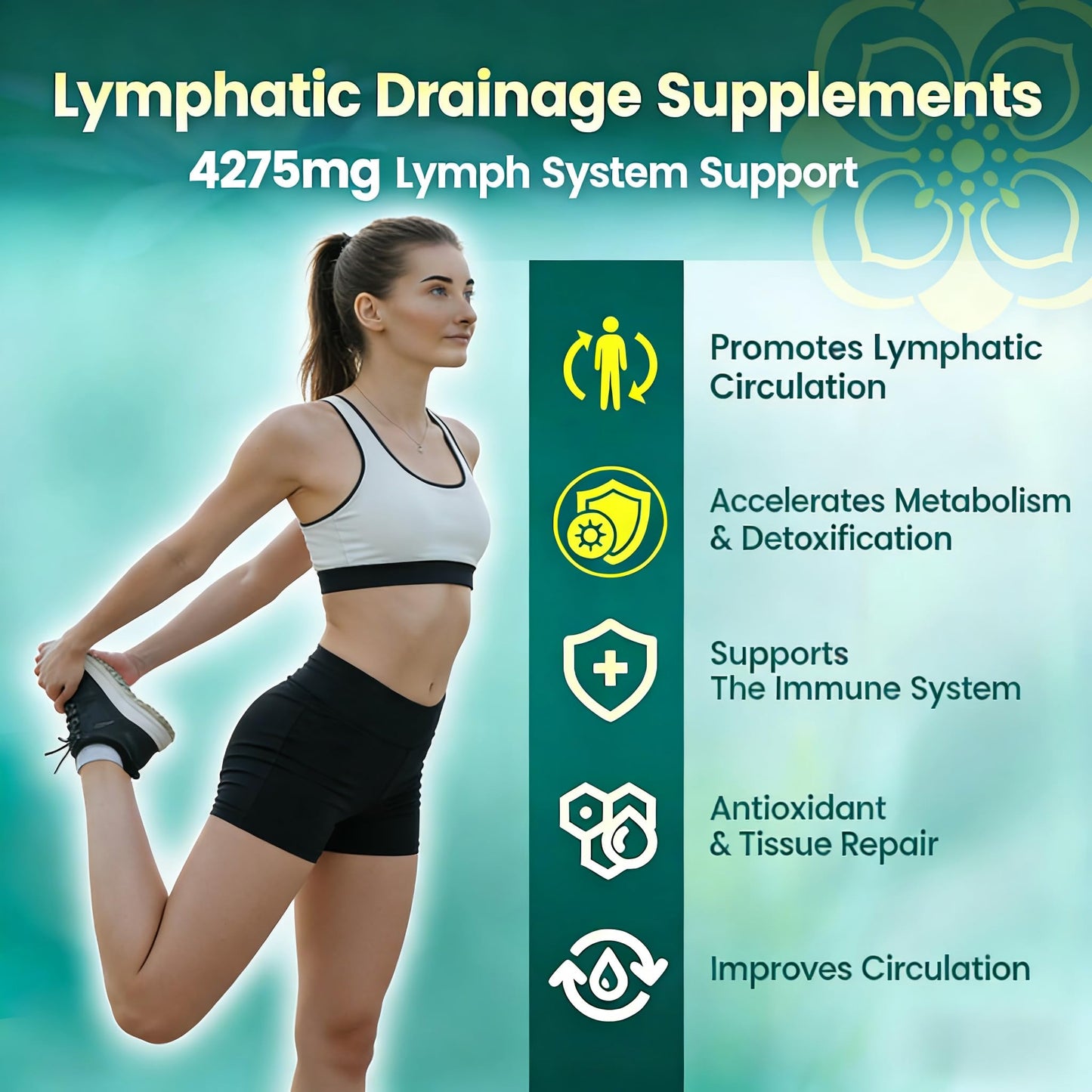 ruifengsheng Lymphatic Support Supplement Softgel 240
