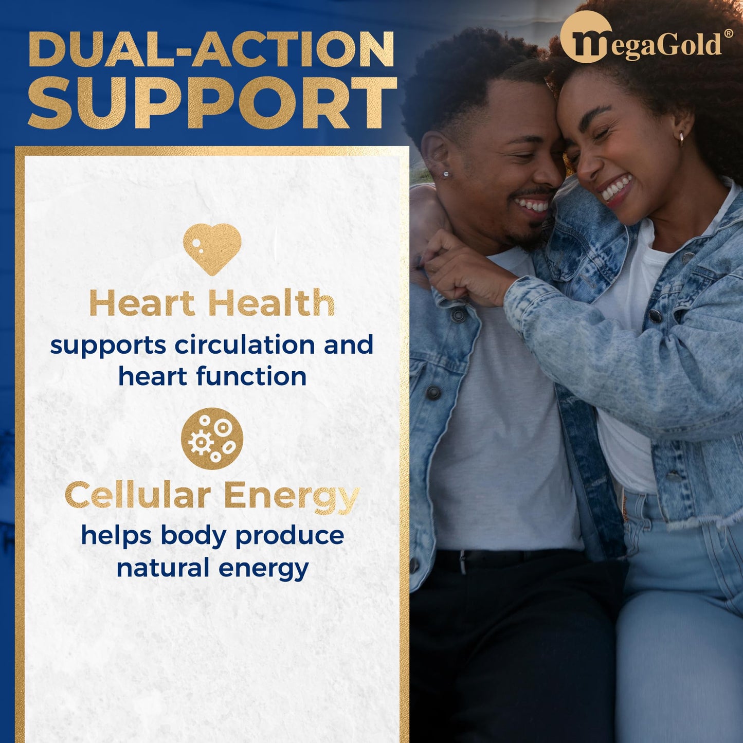 MegaGold E-Q10 Sol Advanced Absorption Fish Oil with CoQ10, 100mg EPA, Antioxidant for Cardiovascular Health & Energy*, Coenzyme Q10 Supplement for Men and Women Softgel 60 Count