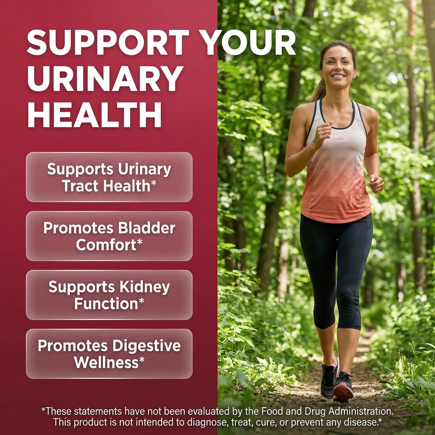 Clean Nutraceuticals Cran Flow Cranberry Capsules for Urinary Health with D-Mannose, Milk Thistle, Dandelion, Inulin, Vitamin C, Prebiotics & Probiotics Bladder Support, 60 Count