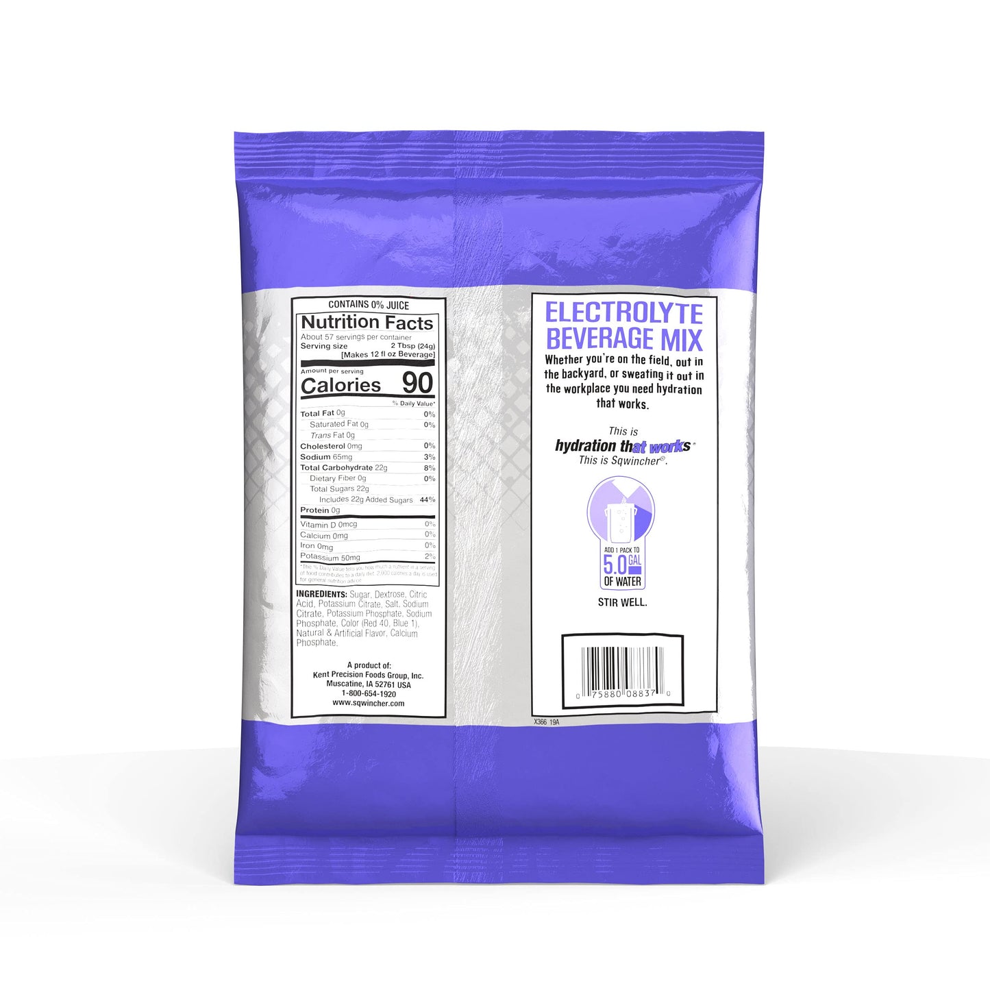 Sqwincher Concentrate Powder, Grape, 16 Count