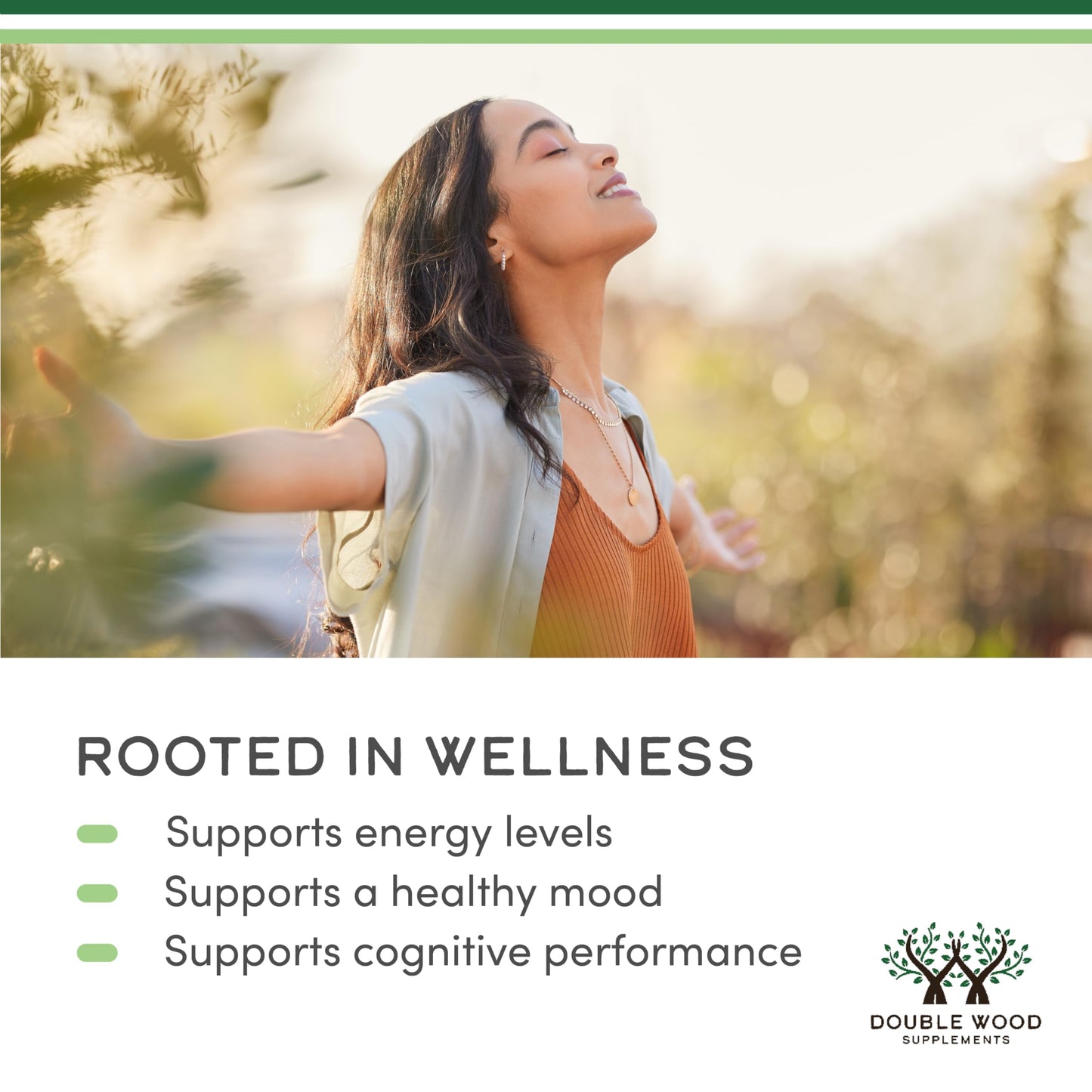 Double Wood Supplements Rhodiola Rosea Supplement 500mg Capsules 120 Count
