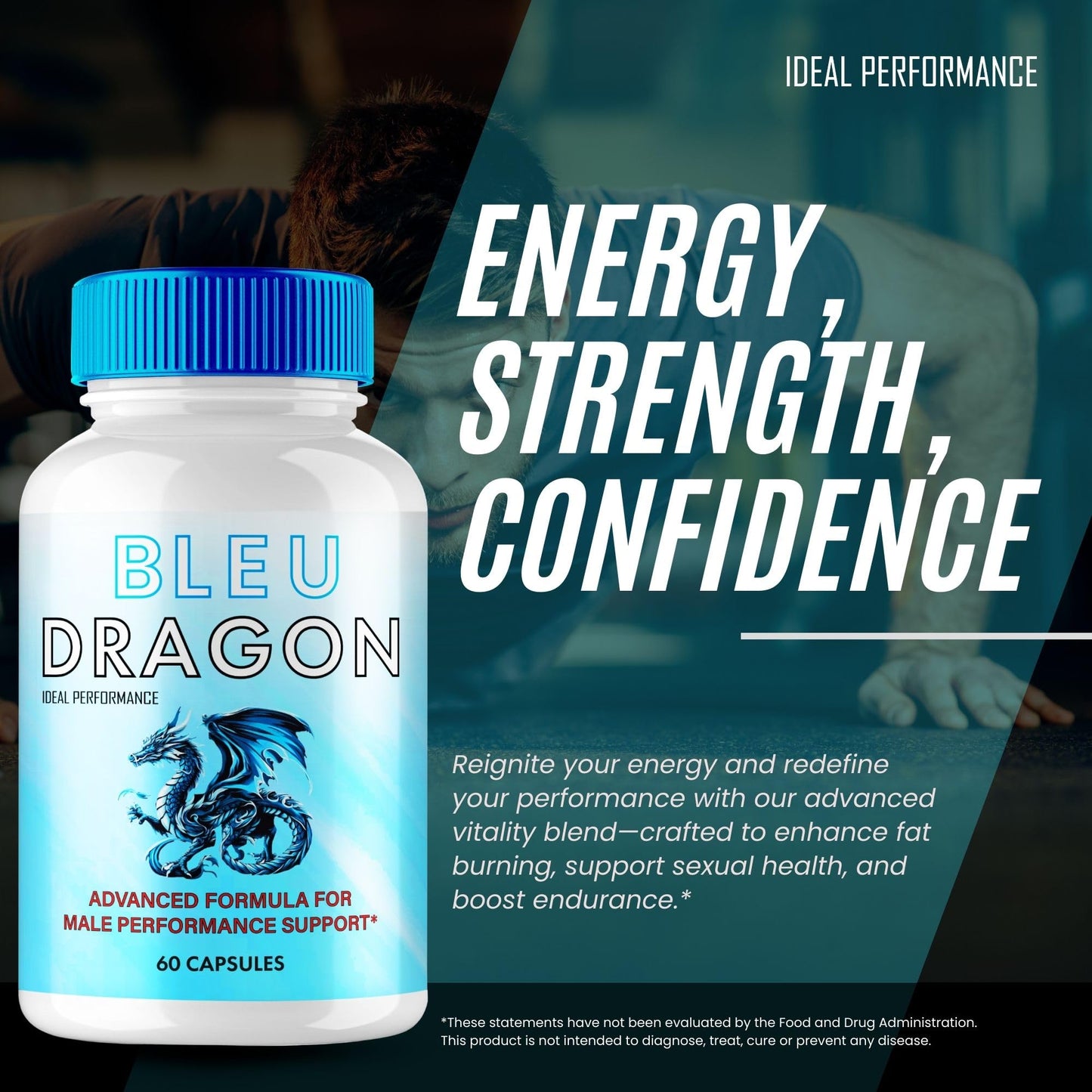 Ideal Performance Bleu Dragon Capsules 120 Capsules