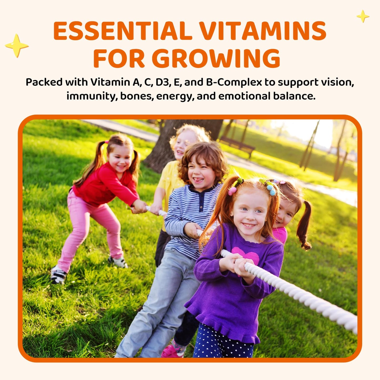 Hovika Magnesium Gummies for Kids 60 Gummies
