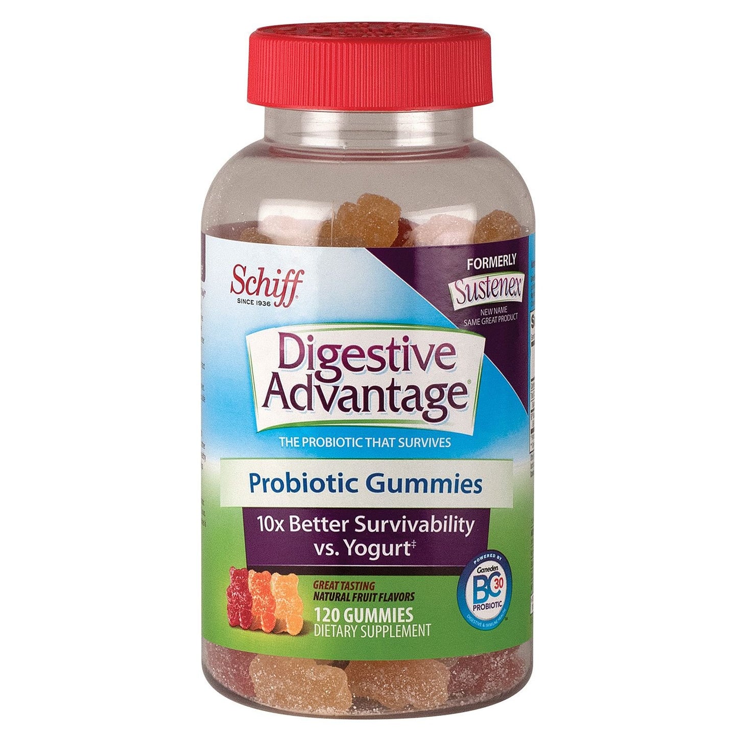 Schiff Digestive Advantage Probiotic Gummies 240 Count