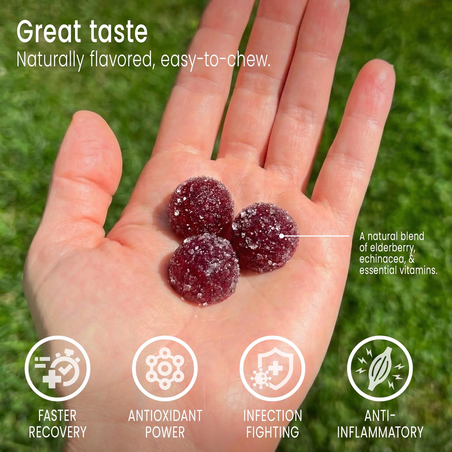 Sunsoil Supplements Immune Boost Organic Gummy 60 Count