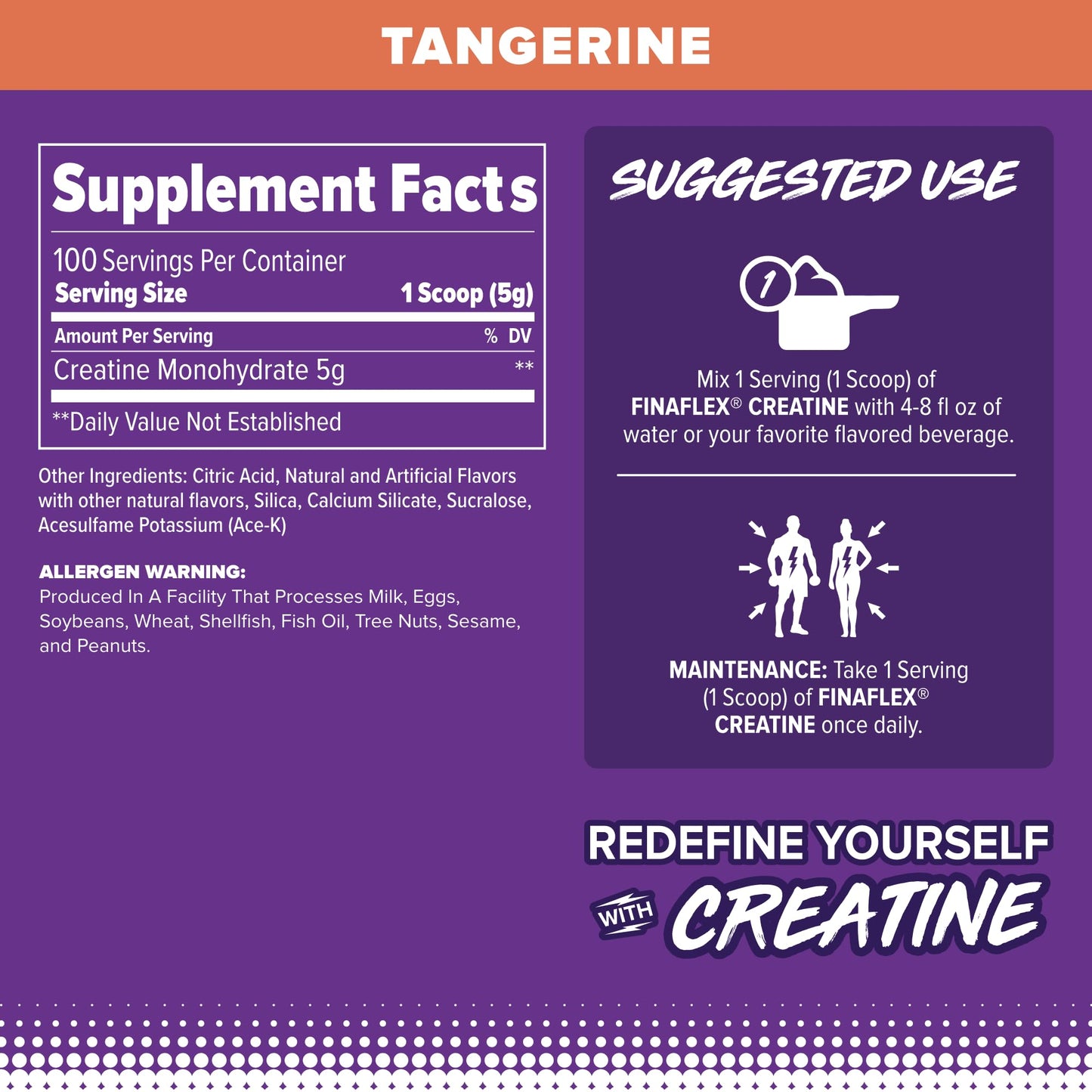 FINAFLEX Pure Creatine Monohydrate Powder 11.3 Ounce