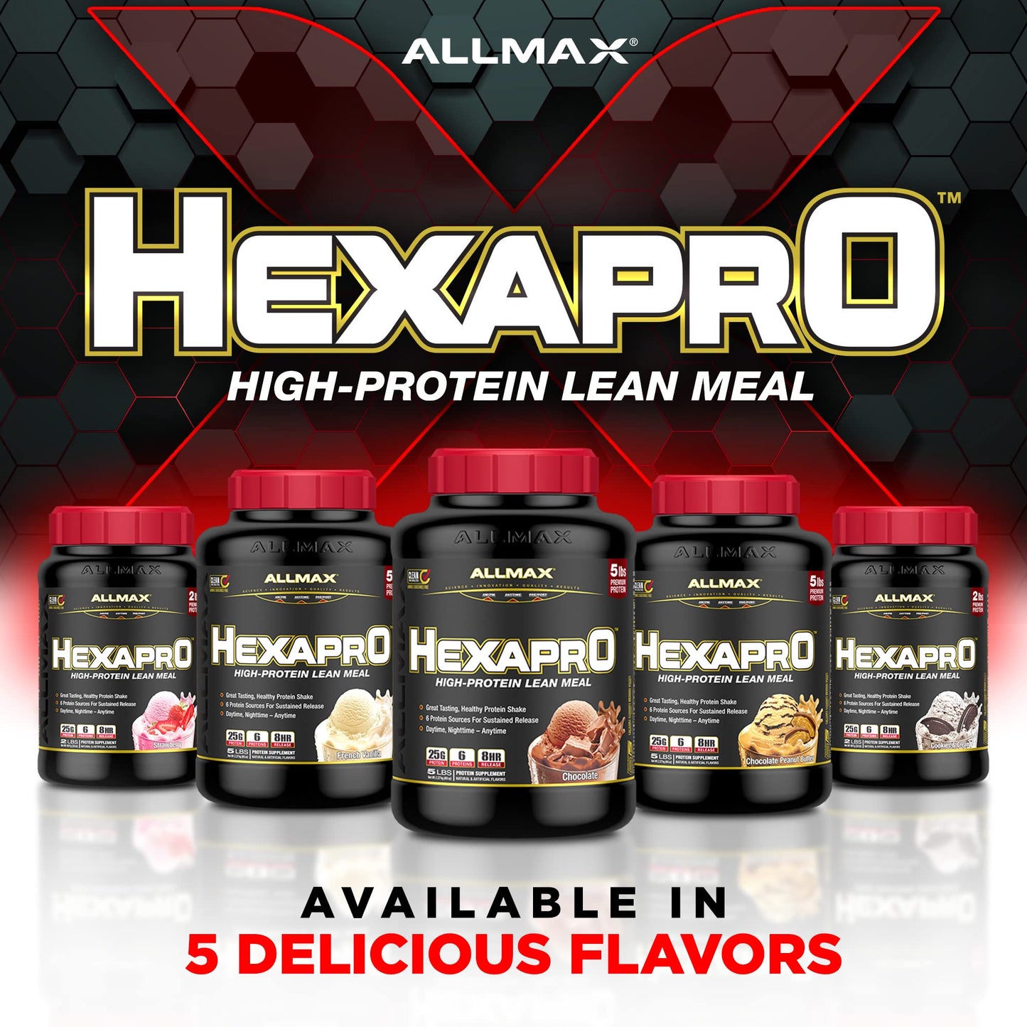 ALLMAX HEXAPRO Protein Powder 80